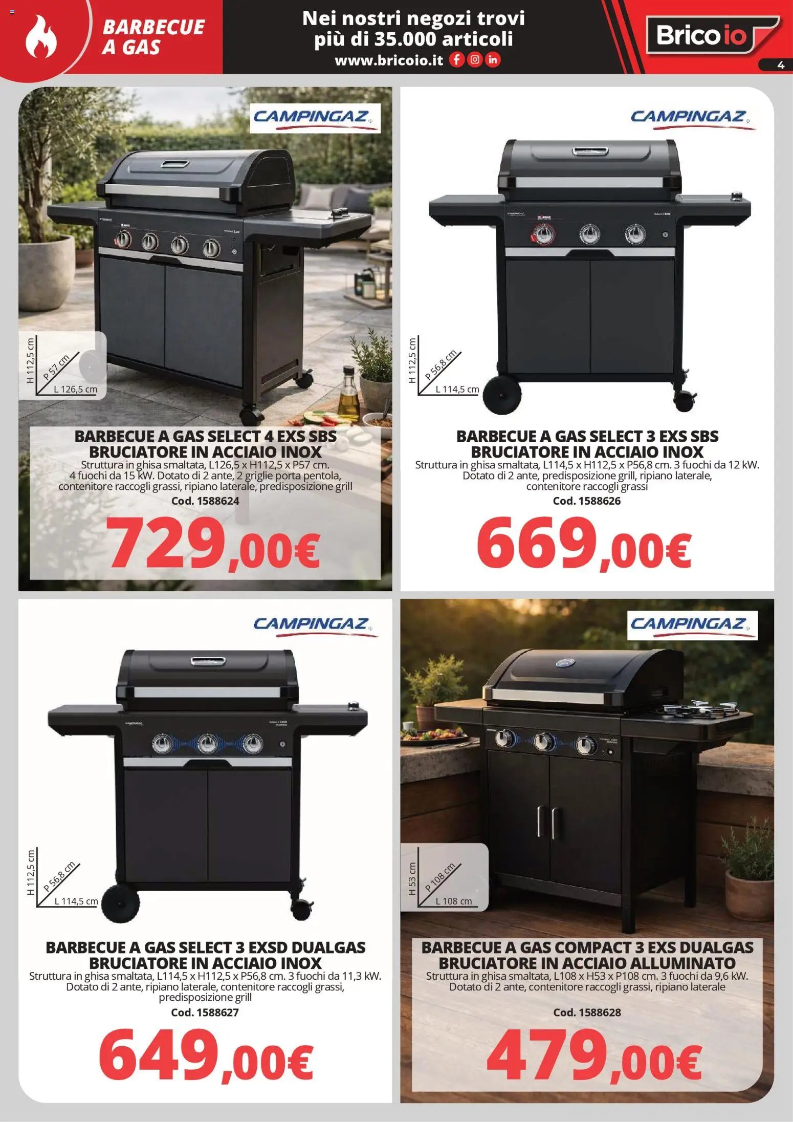 Brico io volantino Barbecue (2026-03-30 - 2026-08-31)