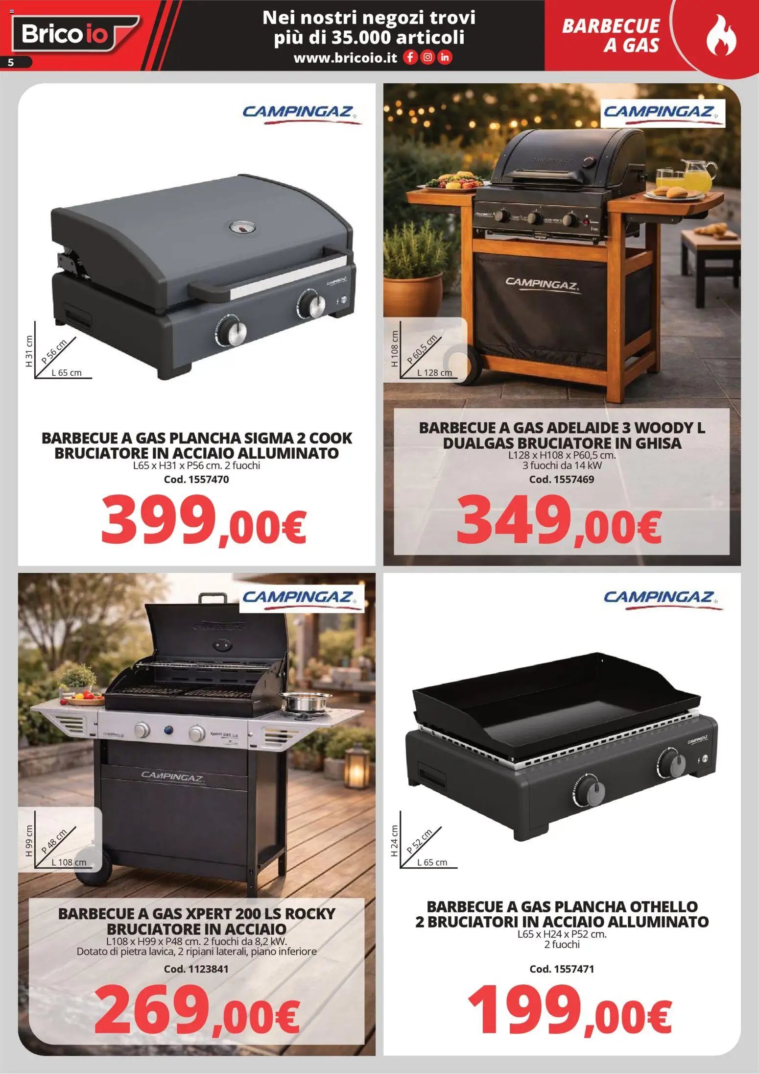 Brico io volantino Barbecue (2026-03-30 - 2026-08-31)