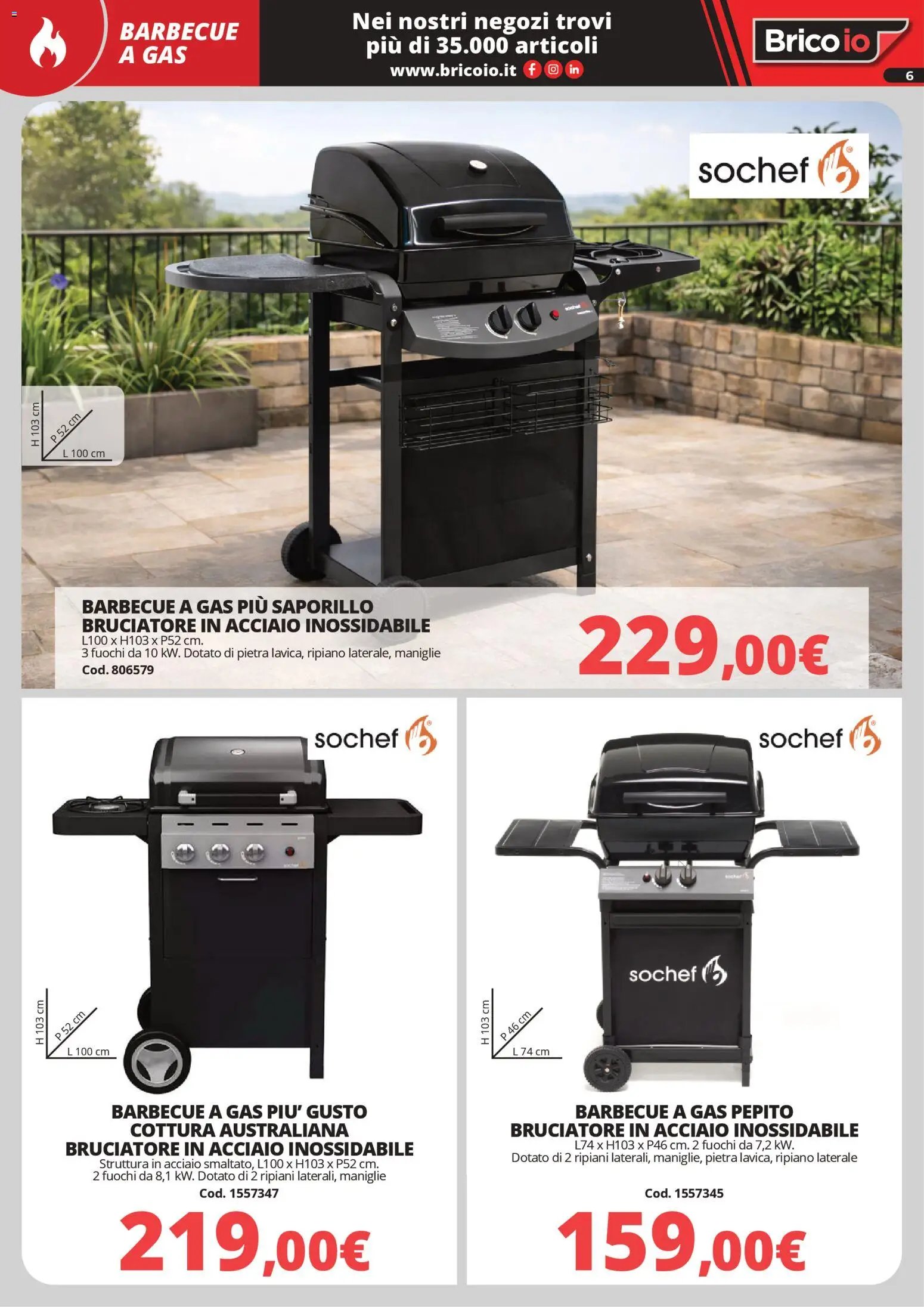 Brico io volantino Barbecue (2026-03-30 - 2026-08-31)