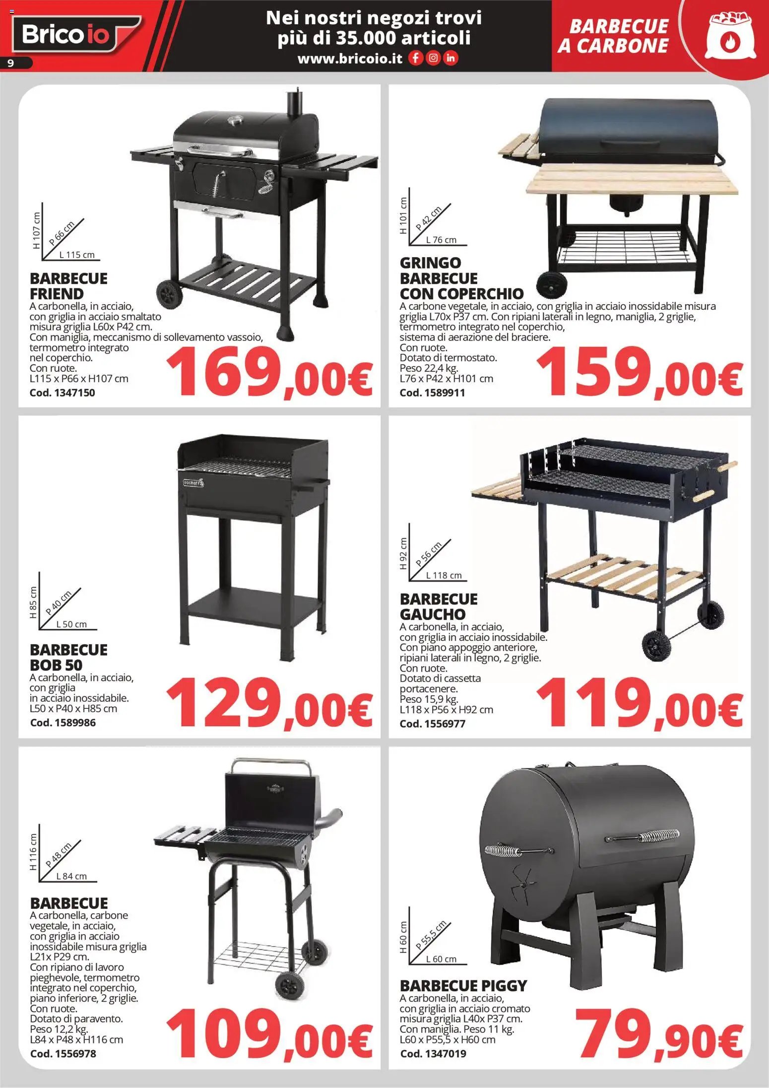 Brico io volantino Barbecue (2026-03-30 - 2026-08-31)