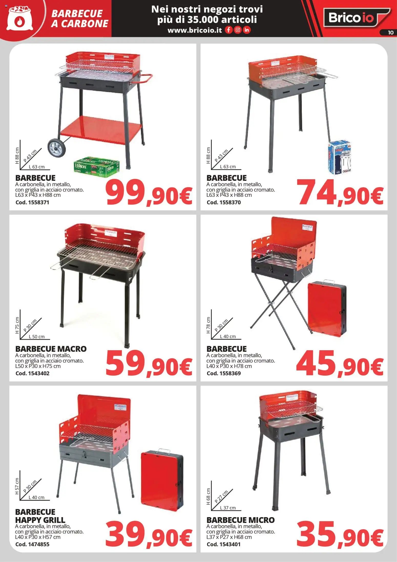Brico io volantino Barbecue (2026-03-30 - 2026-08-31)