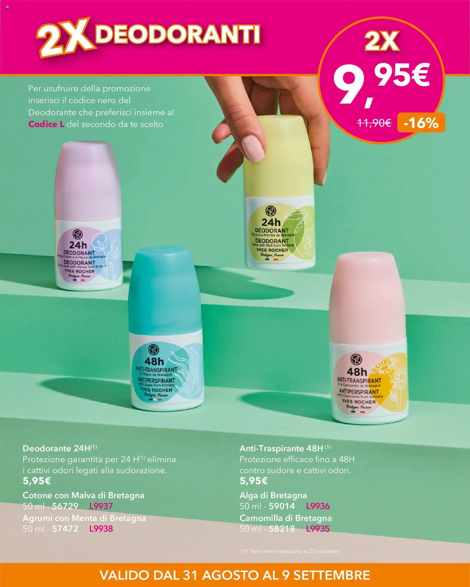 Yves Rocher catalogo Piccoli Prezzi