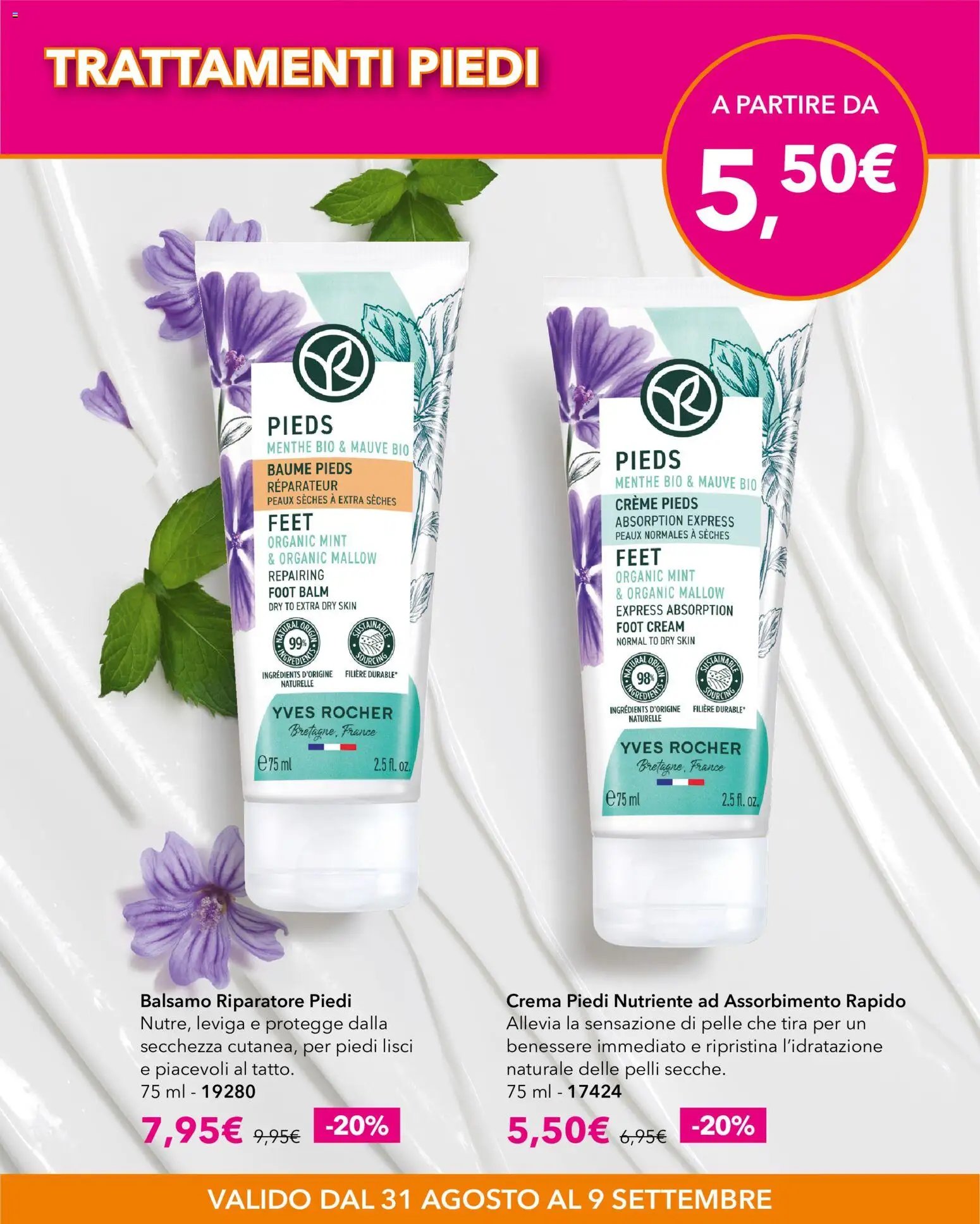 Yves Rocher catalogo Piccoli Prezzi