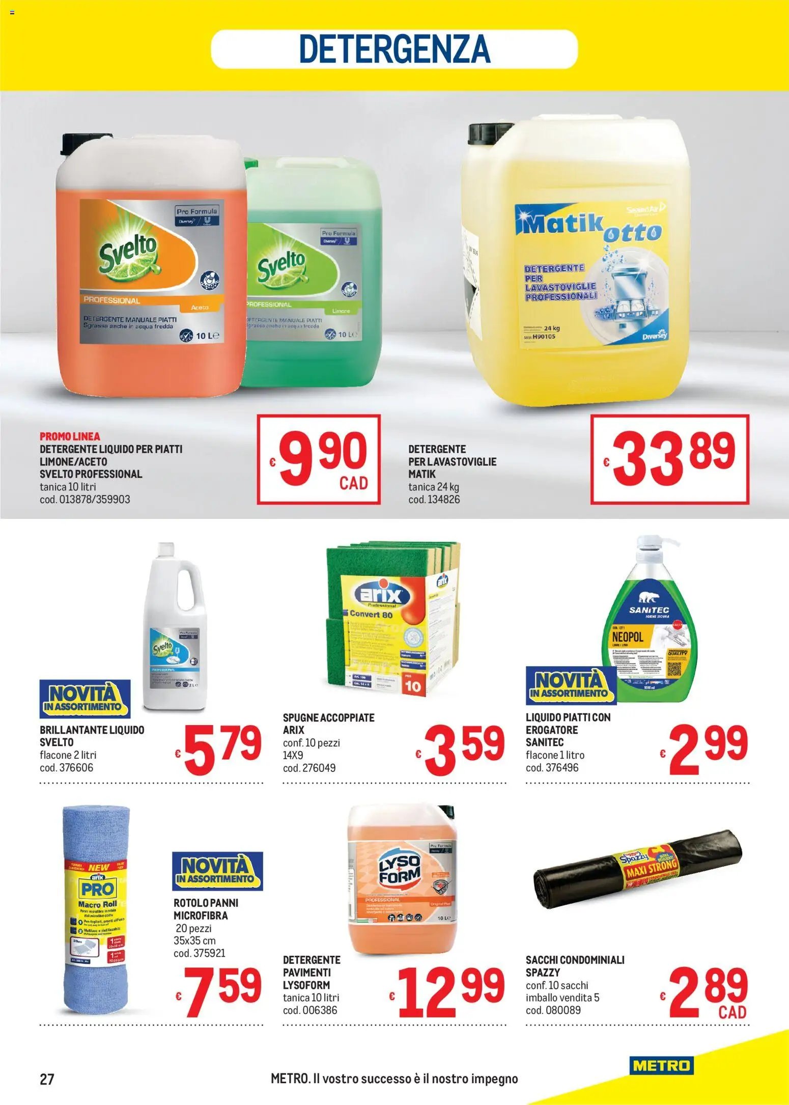 Metro volantino