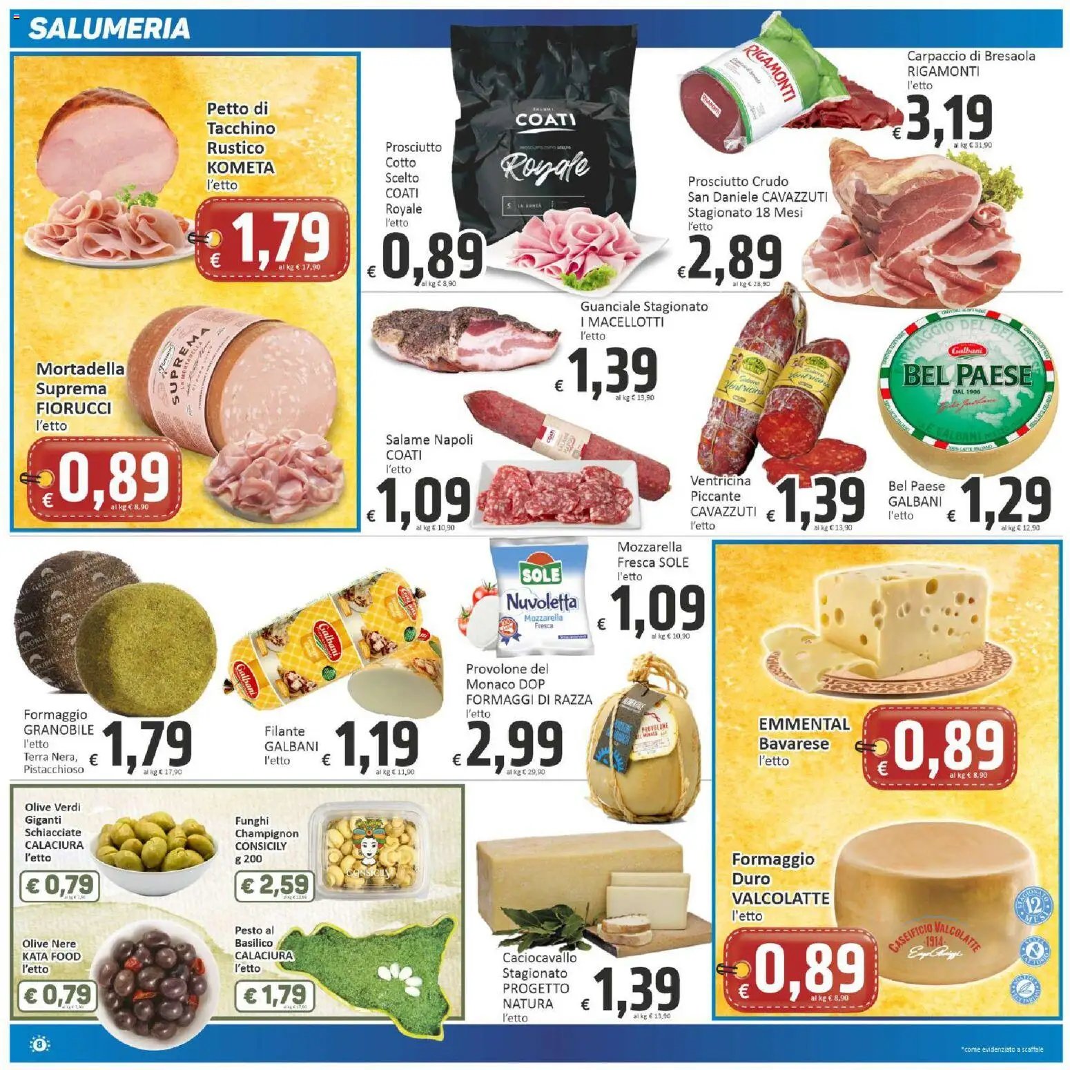 Paghi Poco volantino
