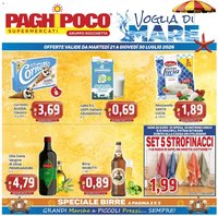 Paghi Poco volantino