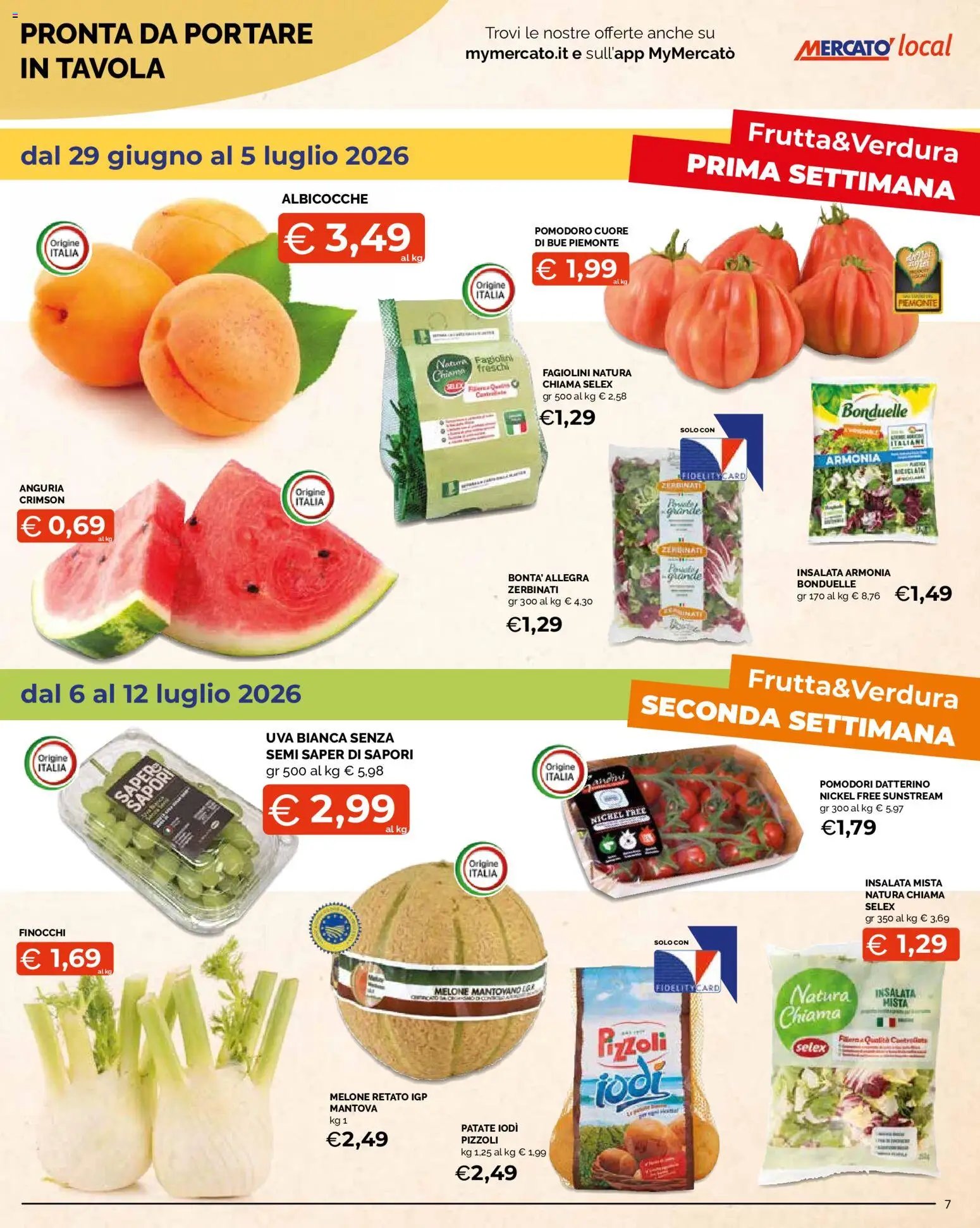 Mercatò volantino Local