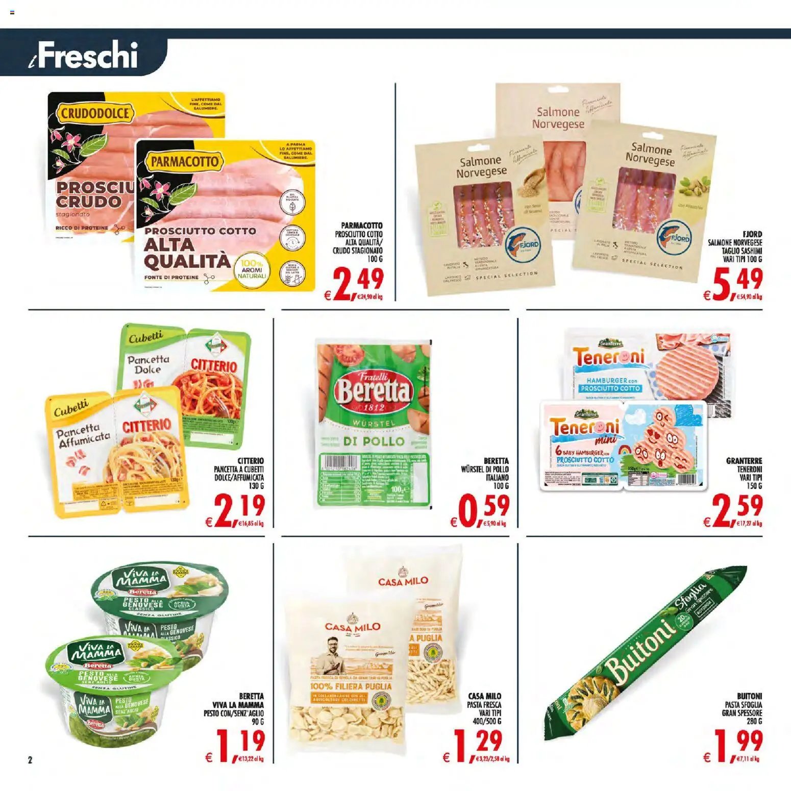 Decò volantino Maxistore, Supermercati Lipari