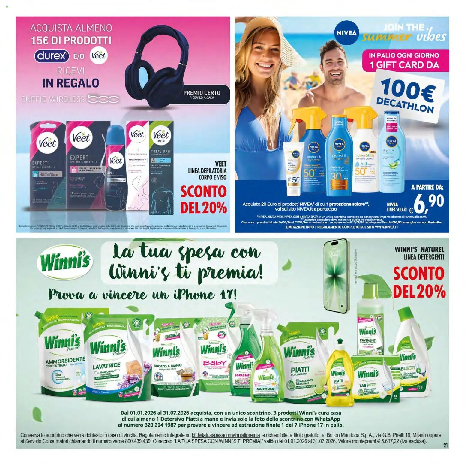 Decò volantino Maxistore, Supermercati Lipari
