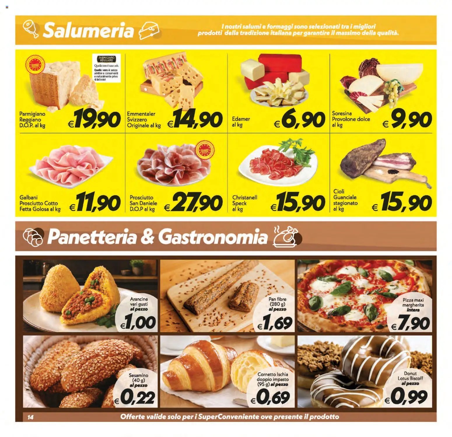 SuperConveniente volantino Gela, Vittoria