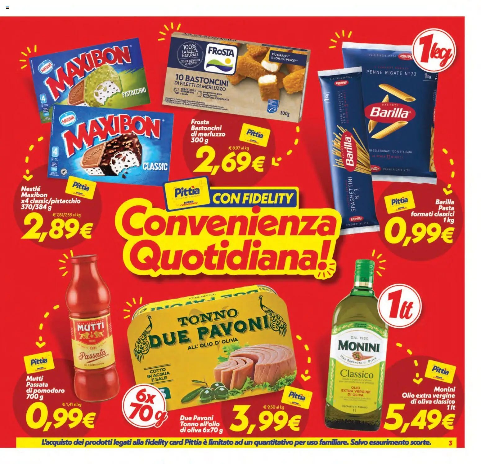 SuperConveniente volantino Gela, Vittoria