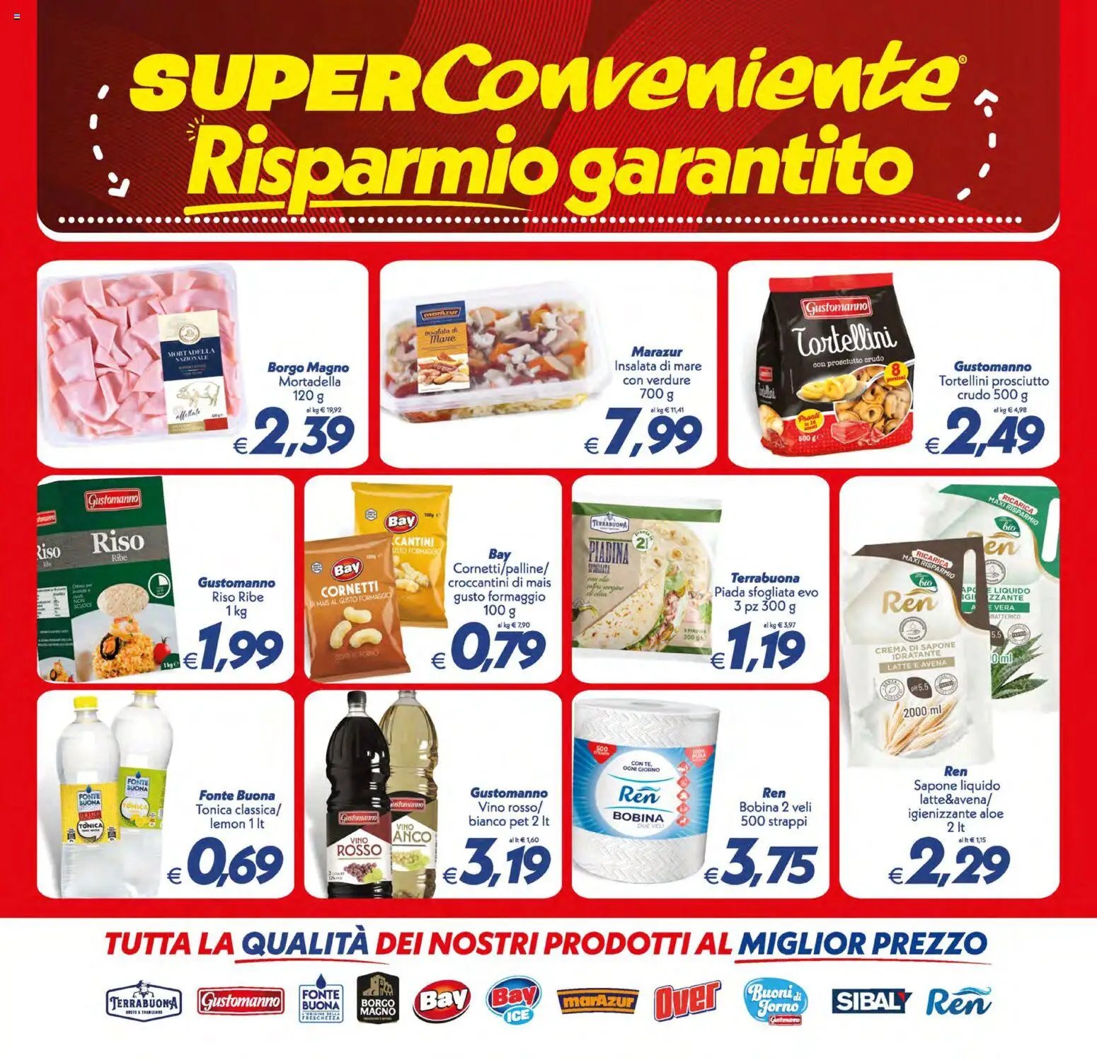 SuperConveniente volantino Gela, Vittoria