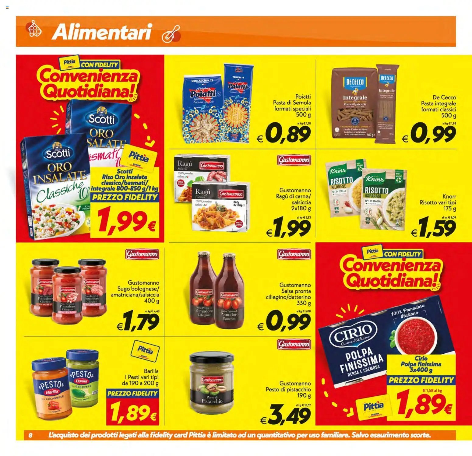 SuperConveniente volantino Gela, Vittoria