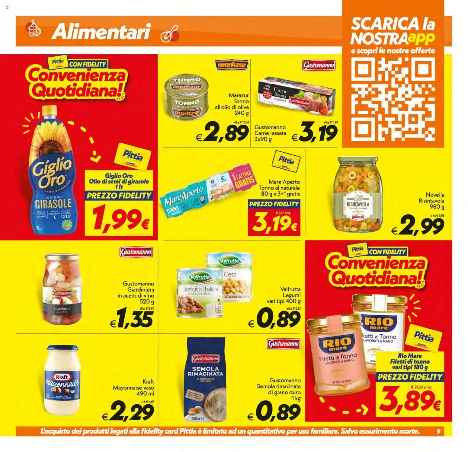 SuperConveniente volantino Gela, Vittoria