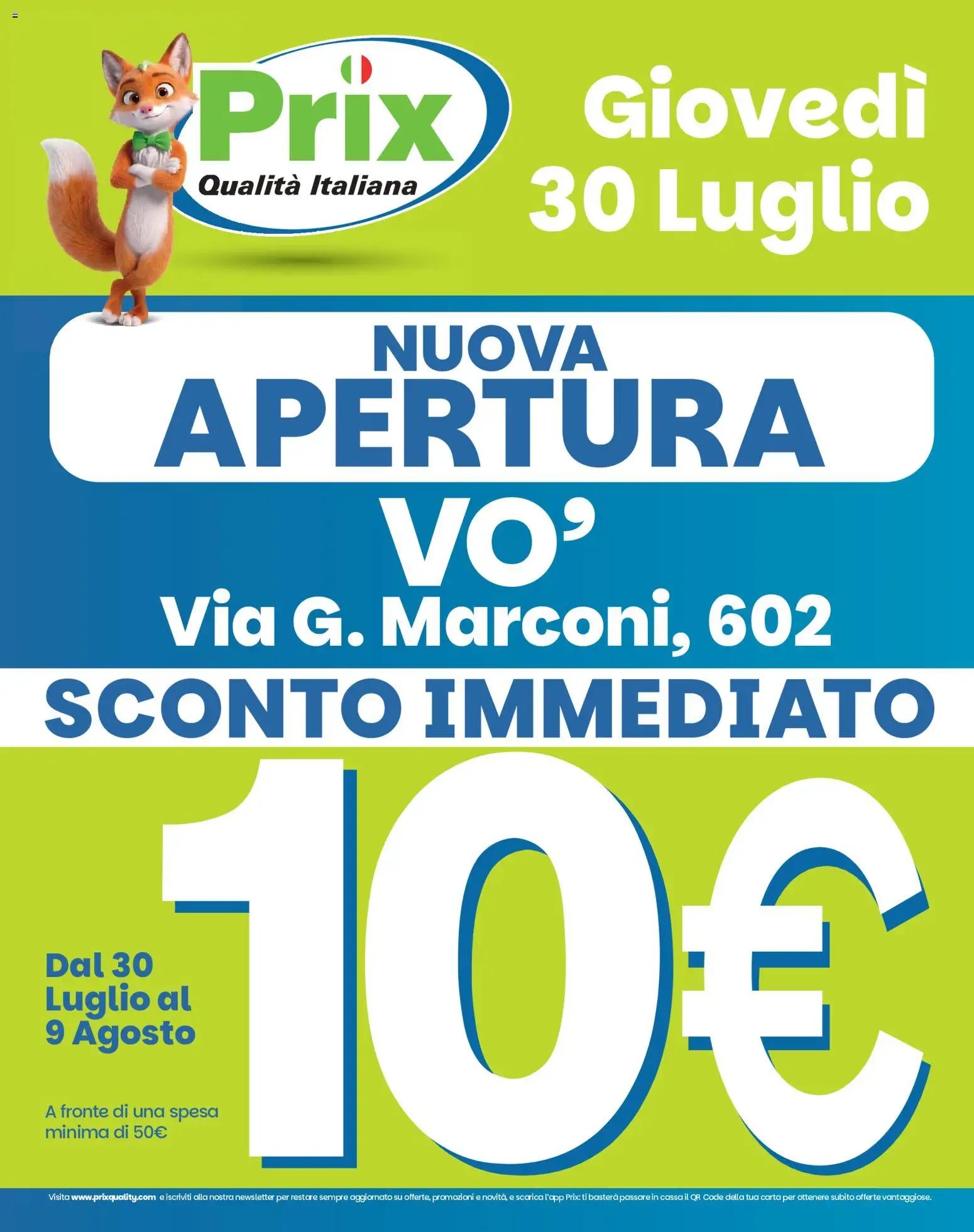 Prix volantino Vo'