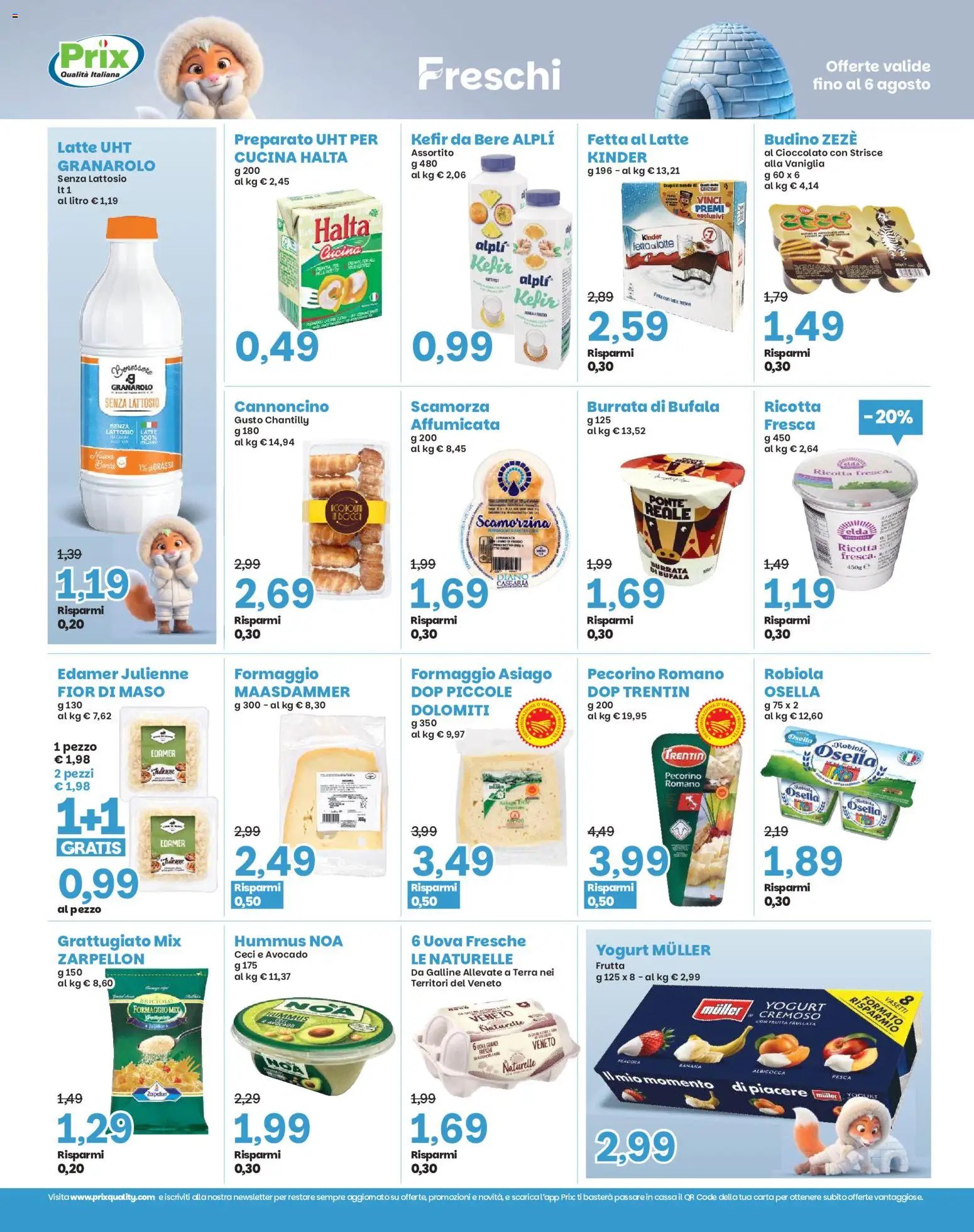 Prix volantino Vo'