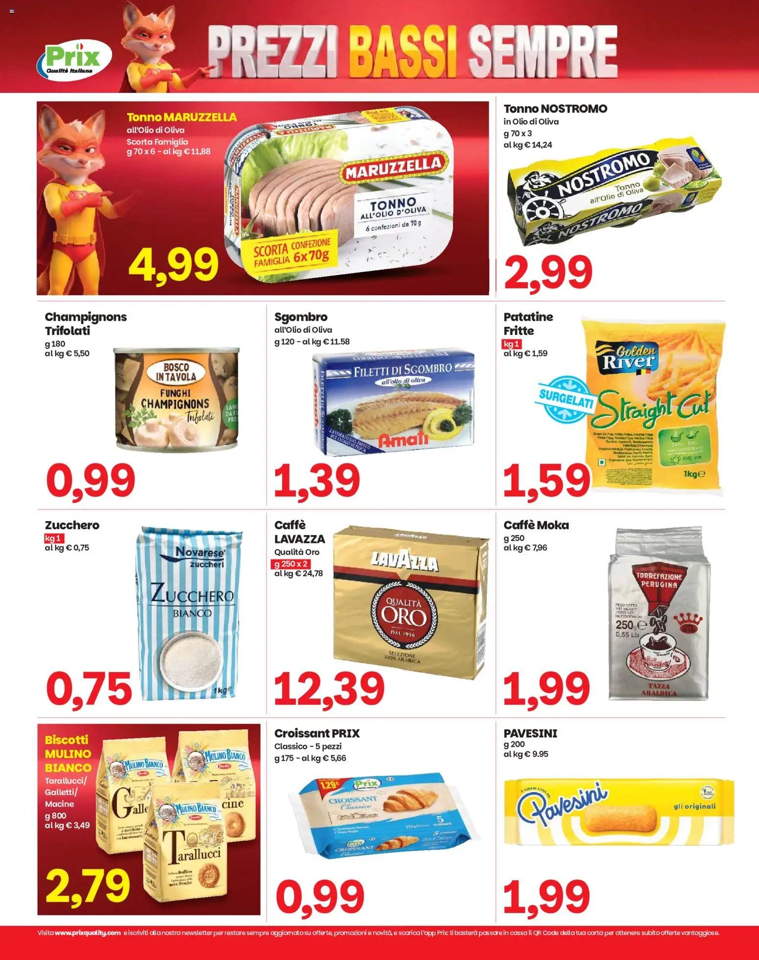 Prix volantino Vo'