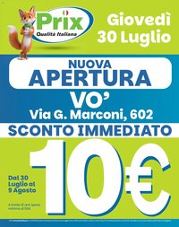 Prix volantino Vo'