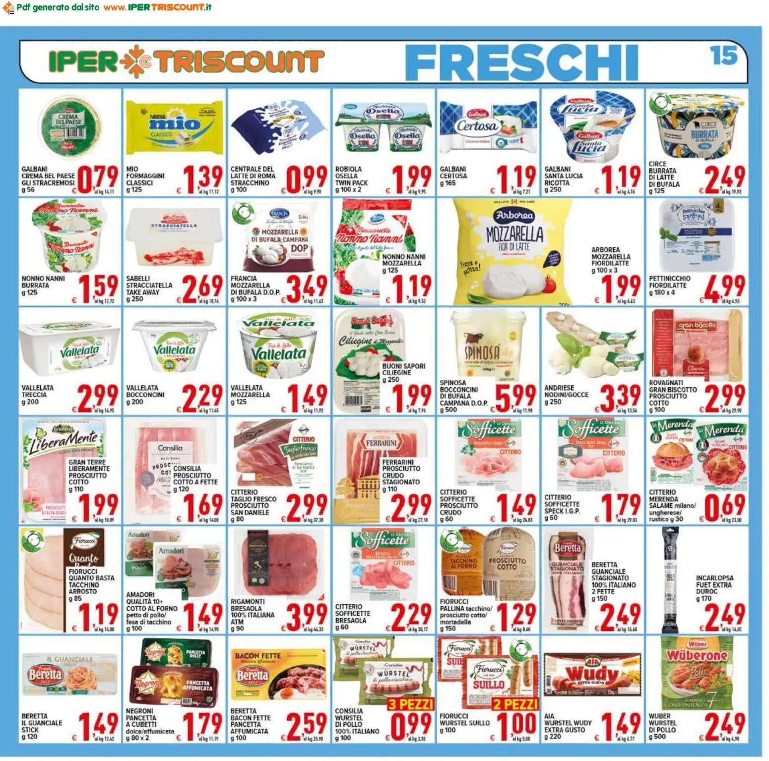 Ipertriscount volantino Viterbo