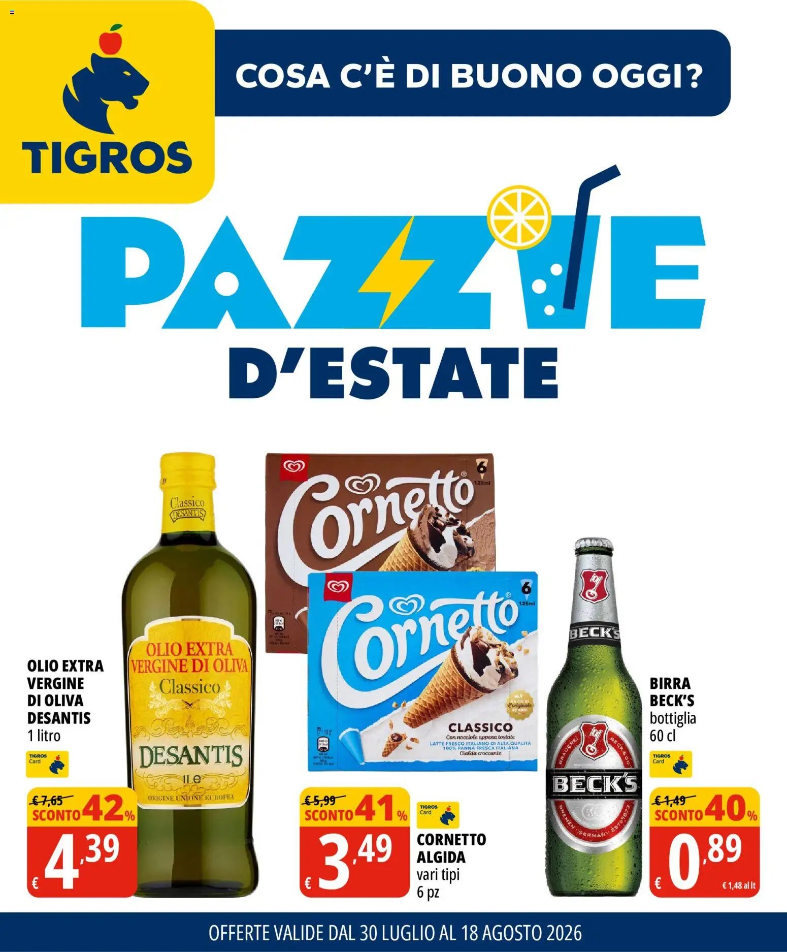 Tigros volantino