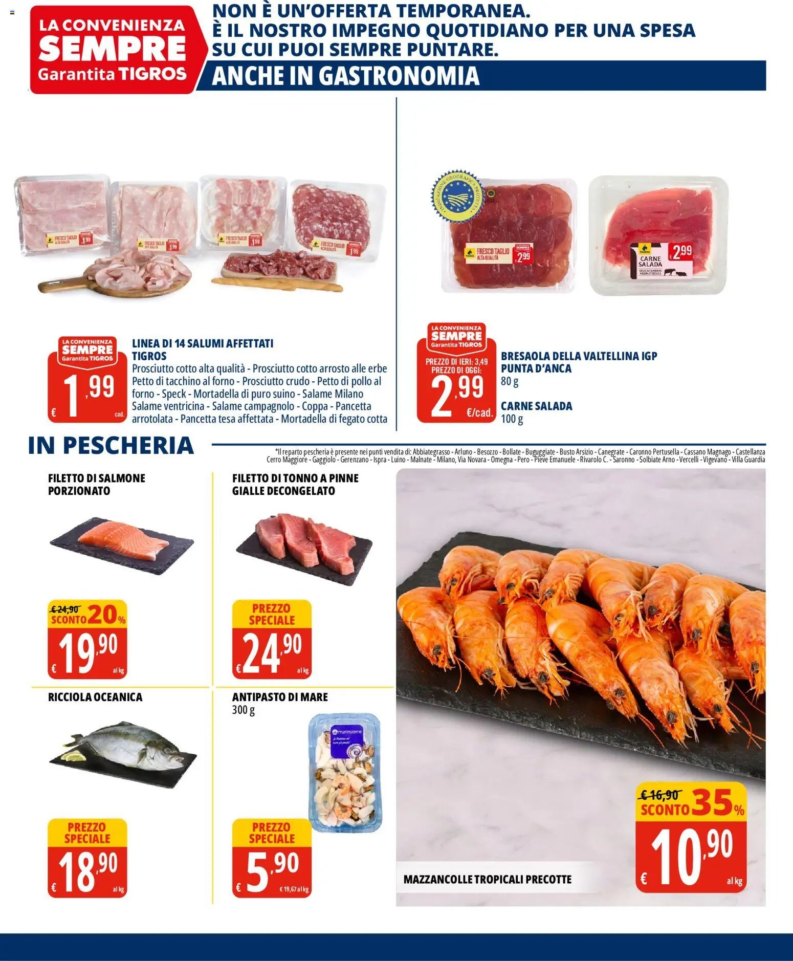 Tigros volantino