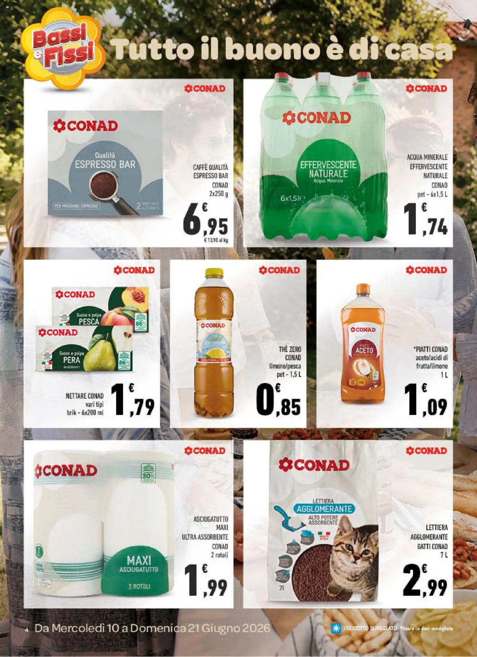 Spazio Conad volantino Tutto il buono è di casa