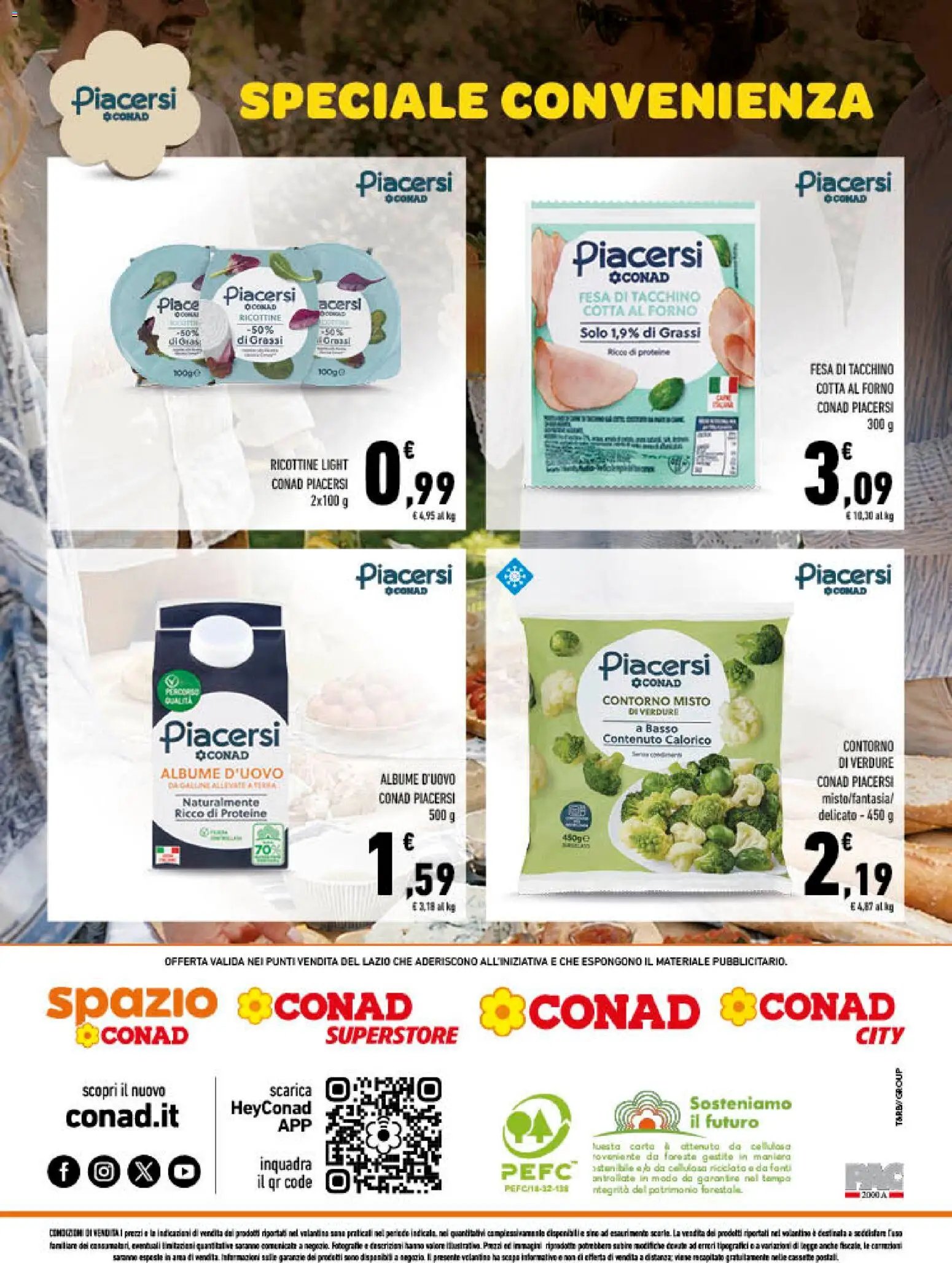 Spazio Conad volantino Tutto il buono è di casa