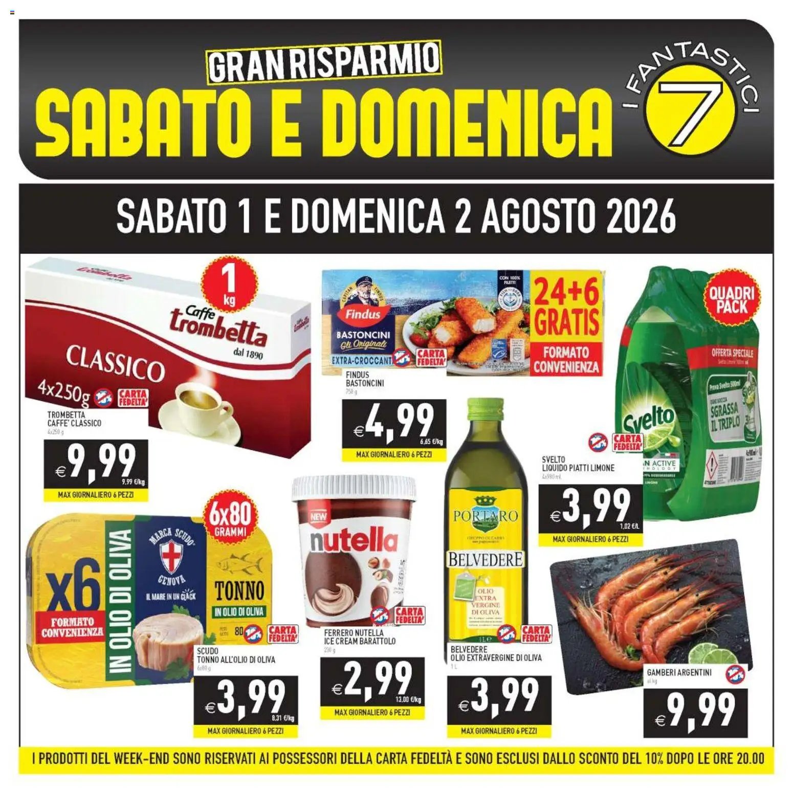 PIM Supermercati volantino Weekend