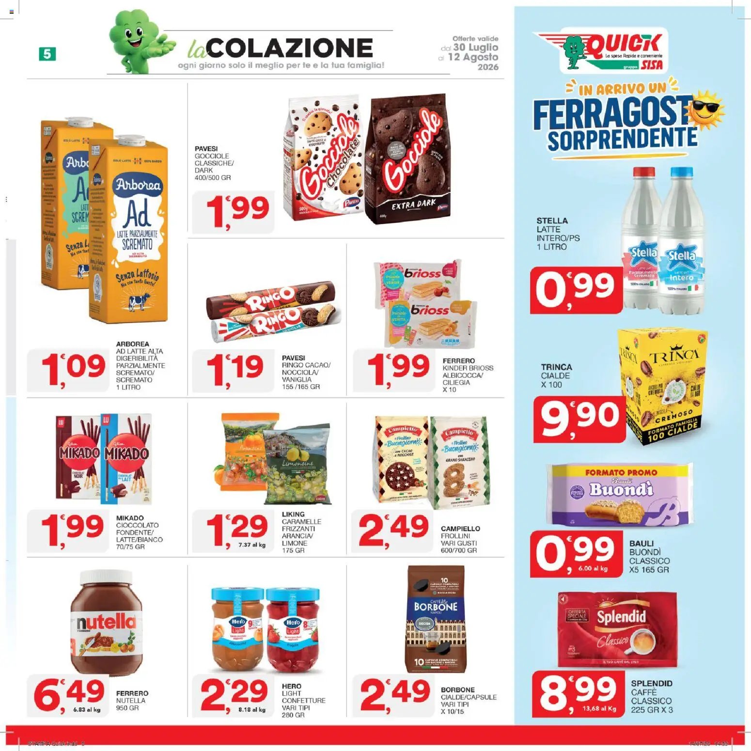 SISA volantino Quick