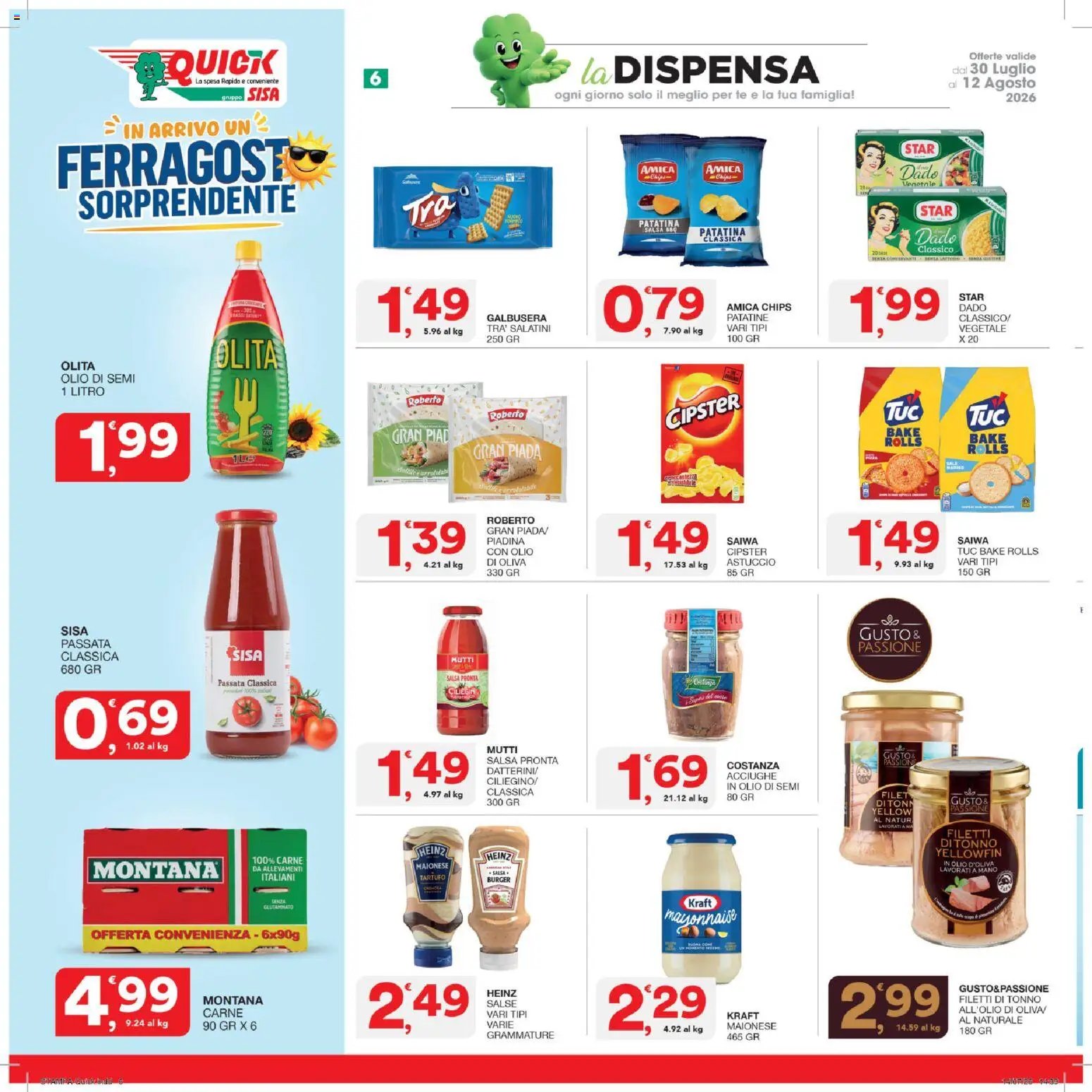 SISA volantino Quick