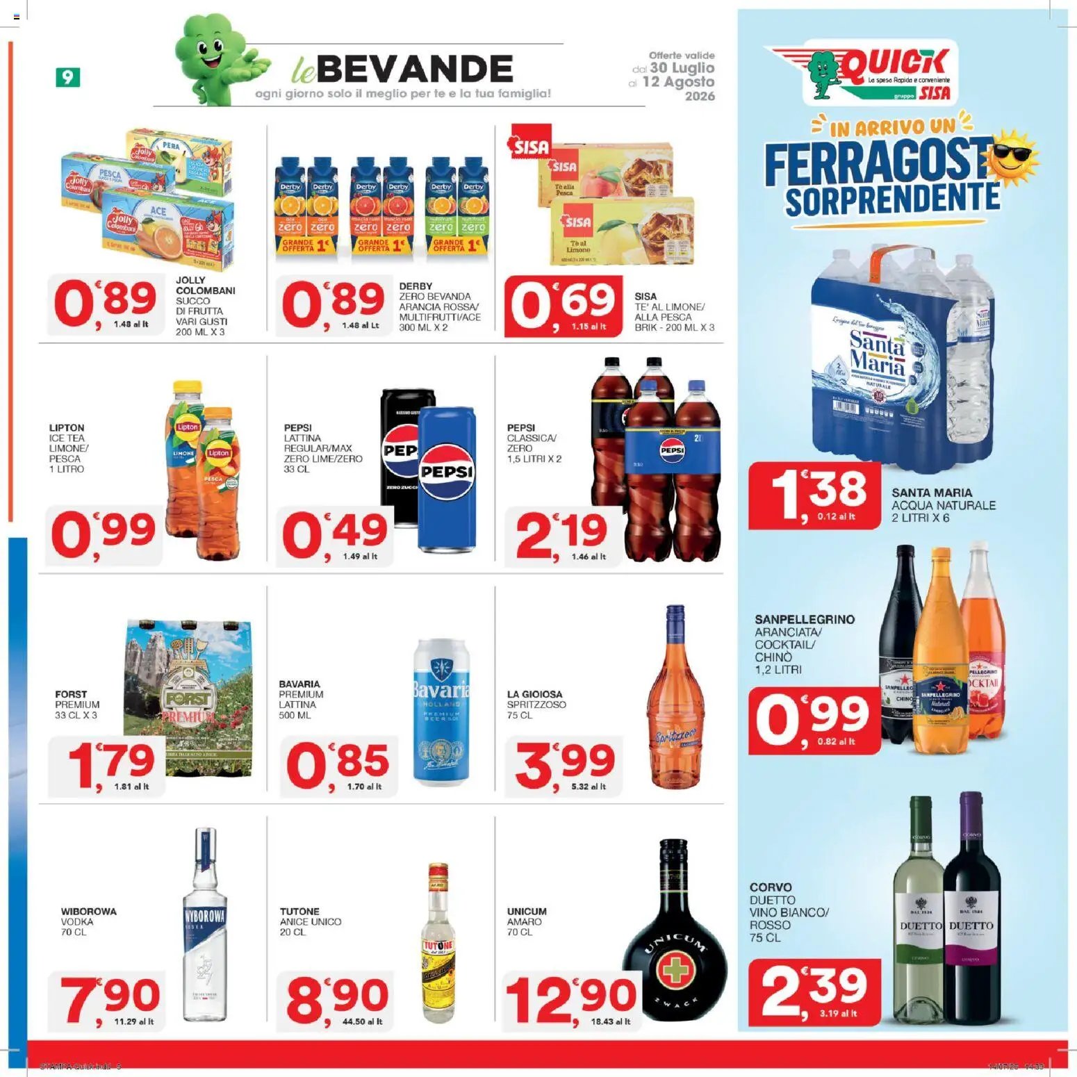 SISA volantino Quick