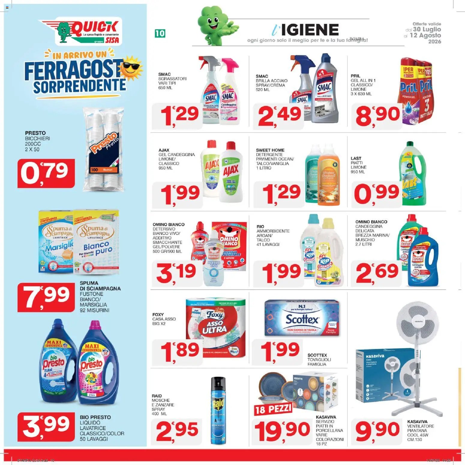 SISA volantino Quick
