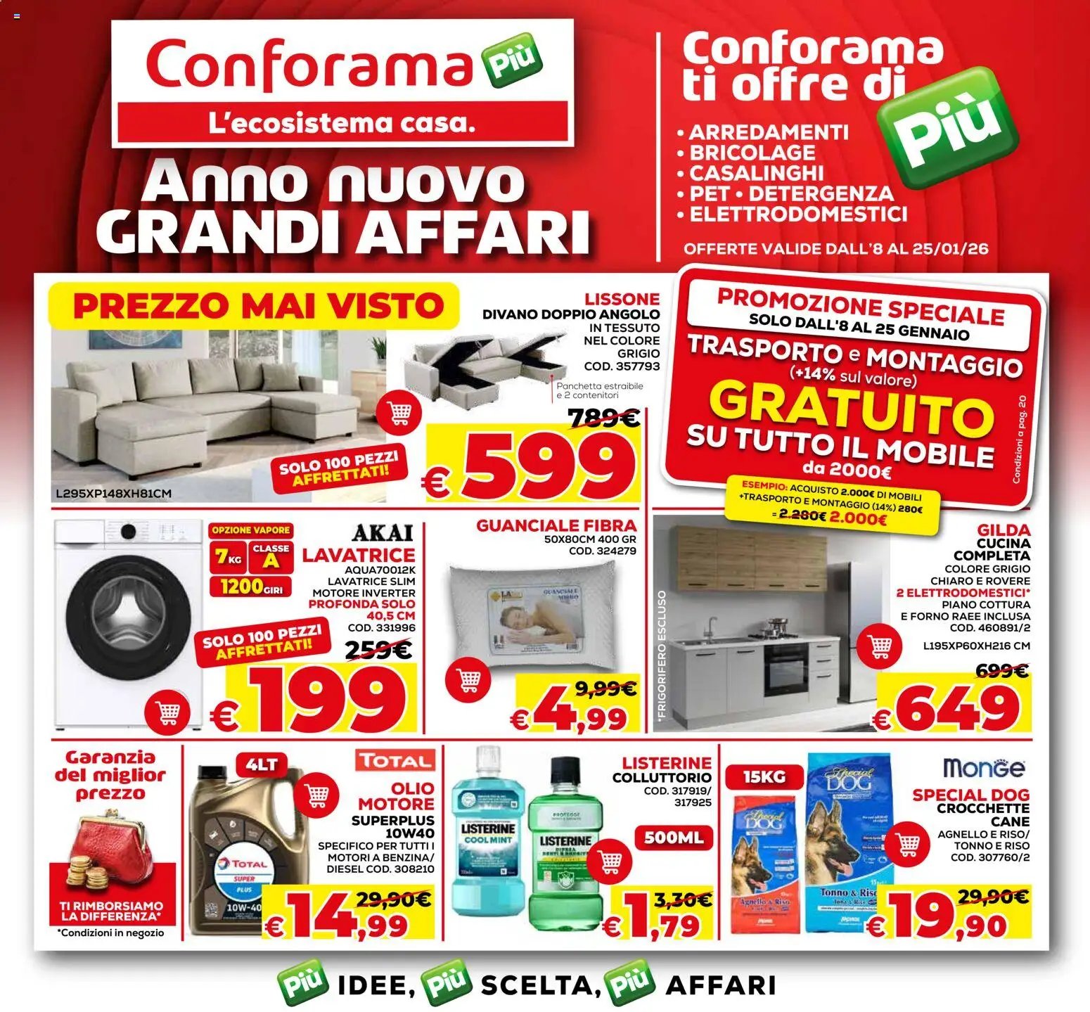 Volantino Conforama	 (2026-01-08 - 2026-01-25)