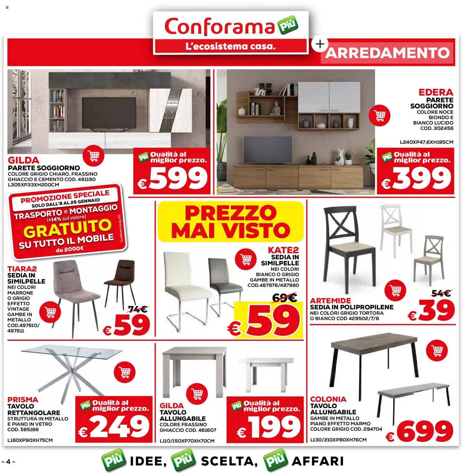 Volantino Conforama	 (2026-01-08 - 2026-01-25)