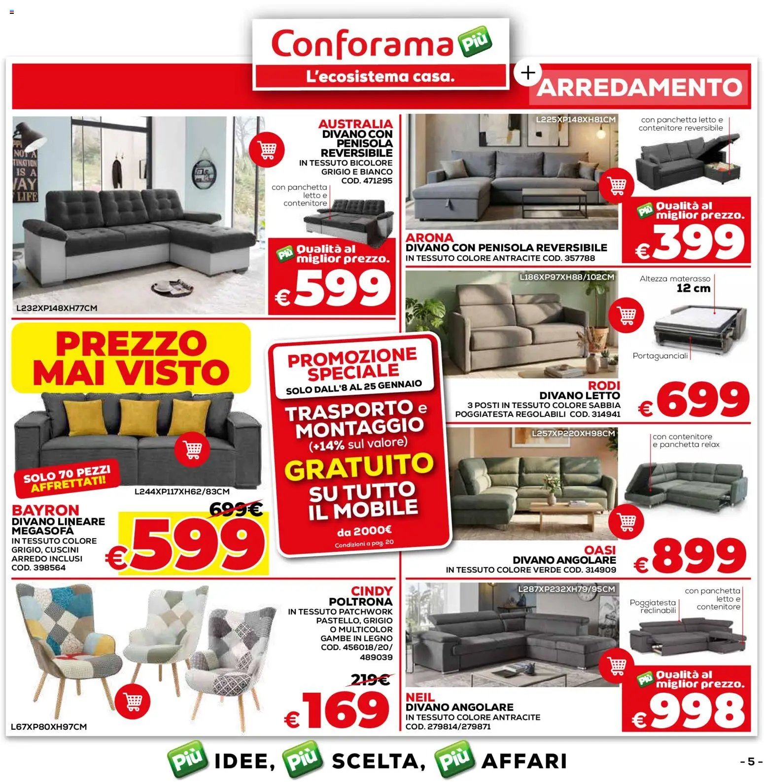 Volantino Conforama	 (2026-01-08 - 2026-01-25)