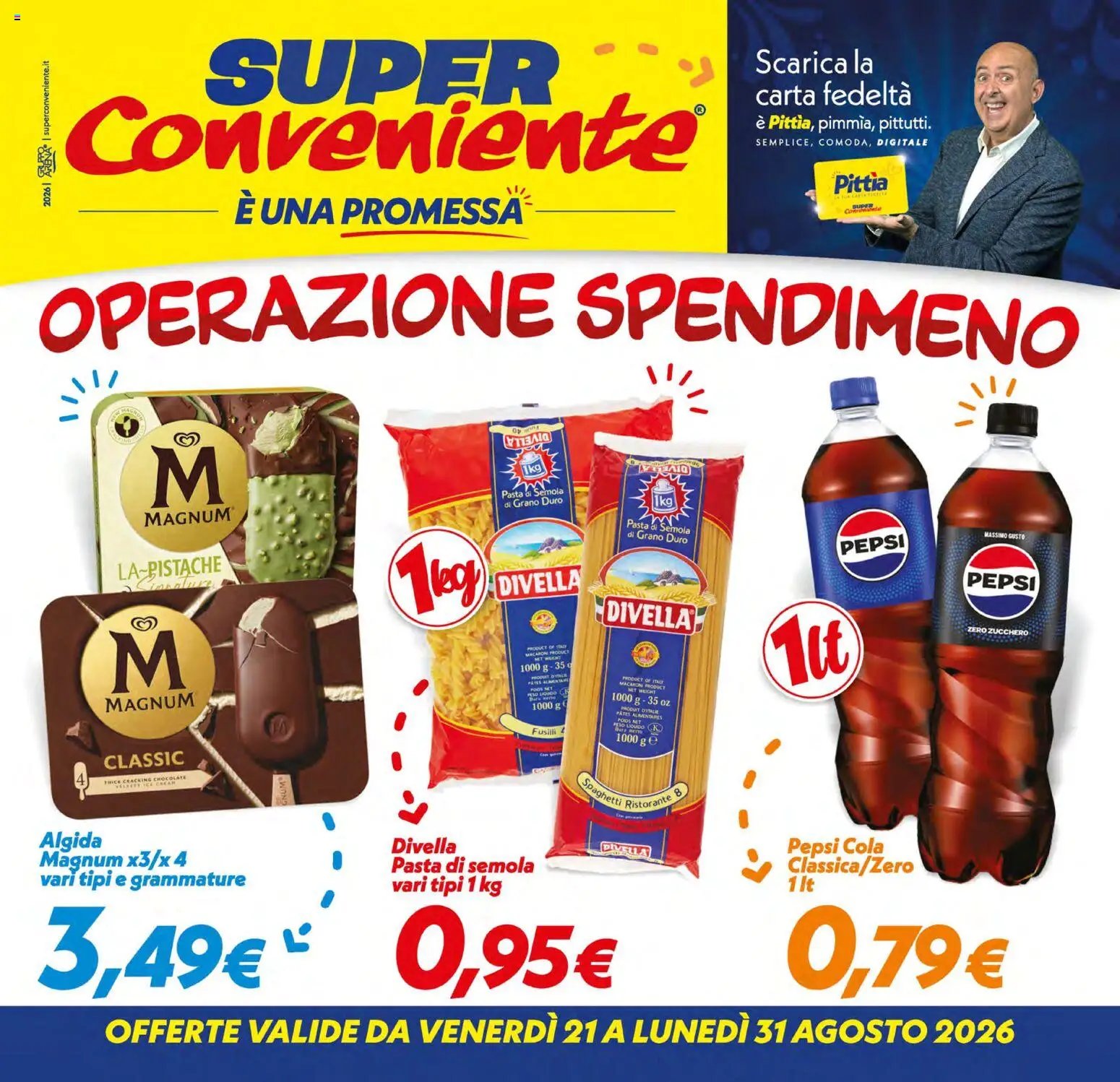 SuperConveniente volantino Messina, Siracusa, Palermo
