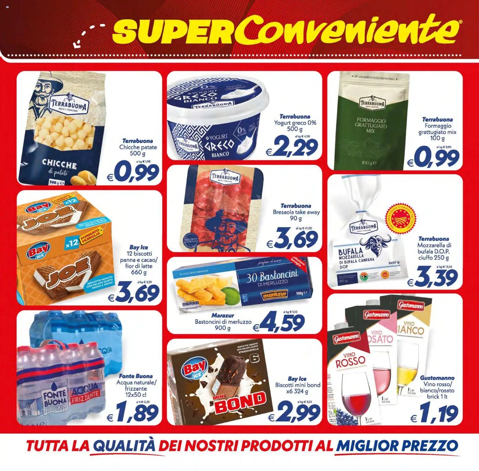 SuperConveniente volantino Messina, Siracusa, Palermo