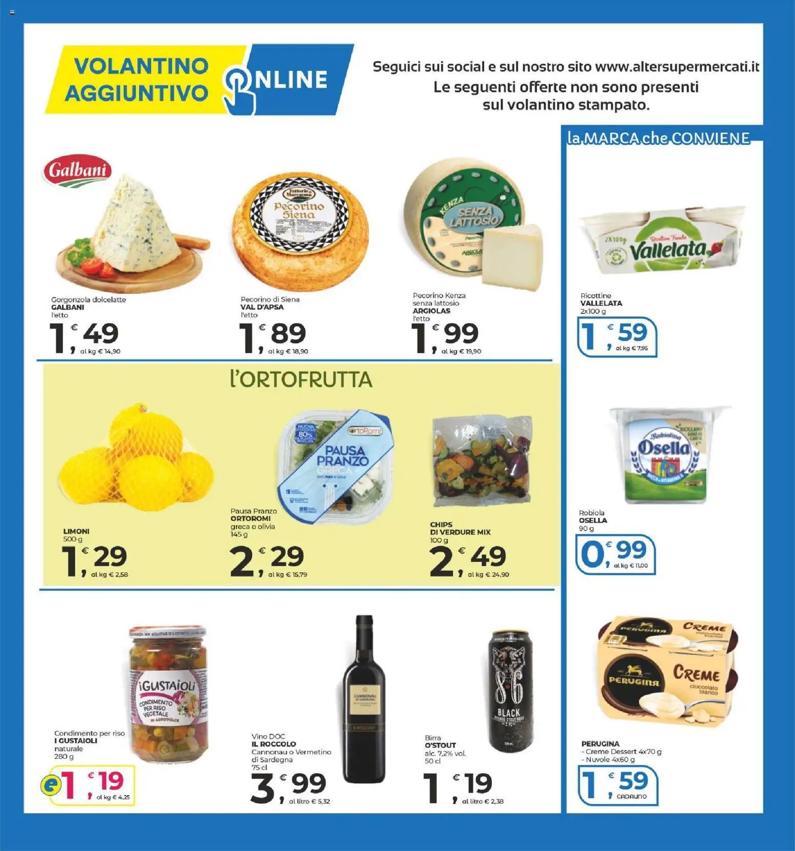Alter Discount volantino