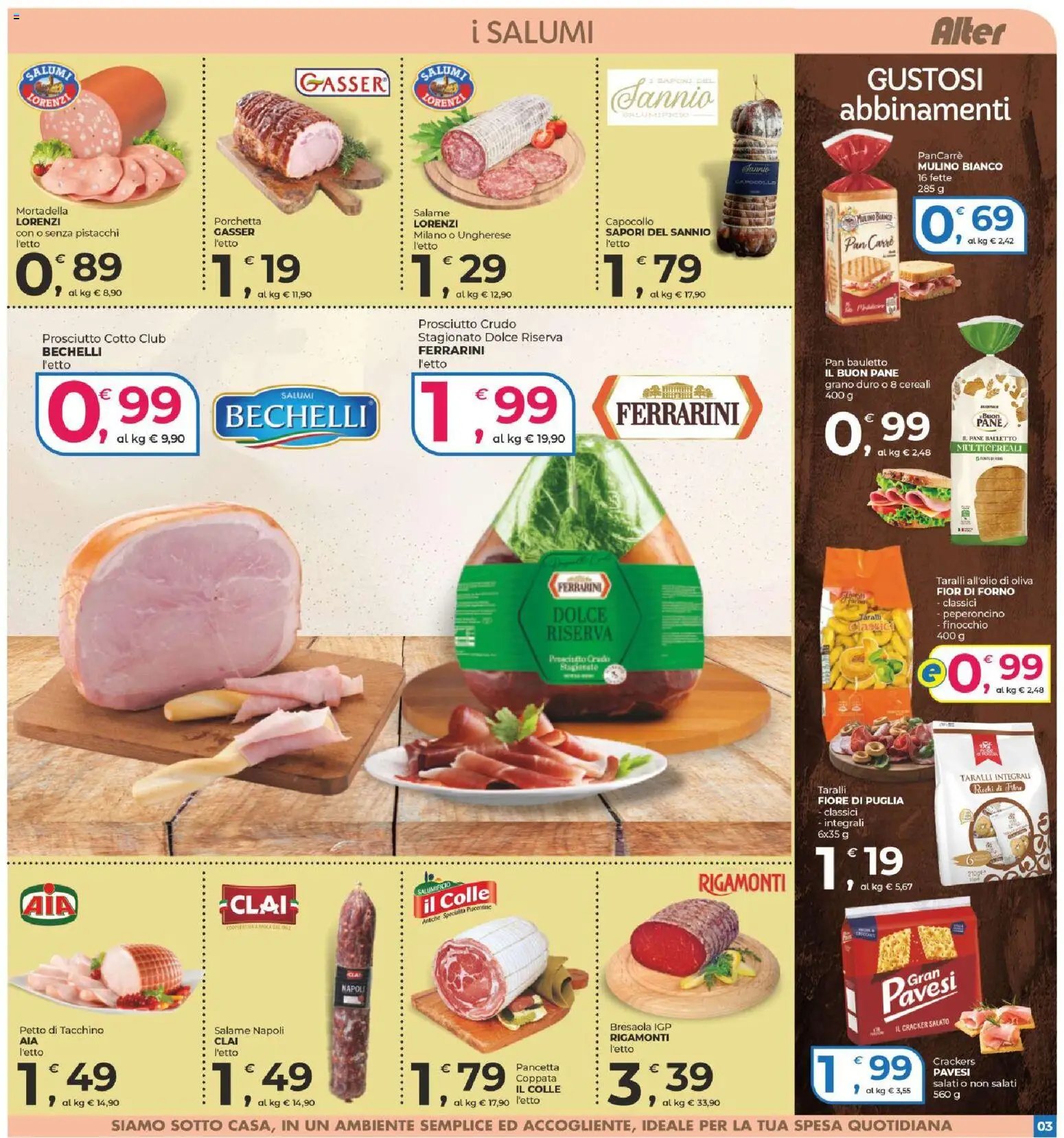 Alter Discount volantino