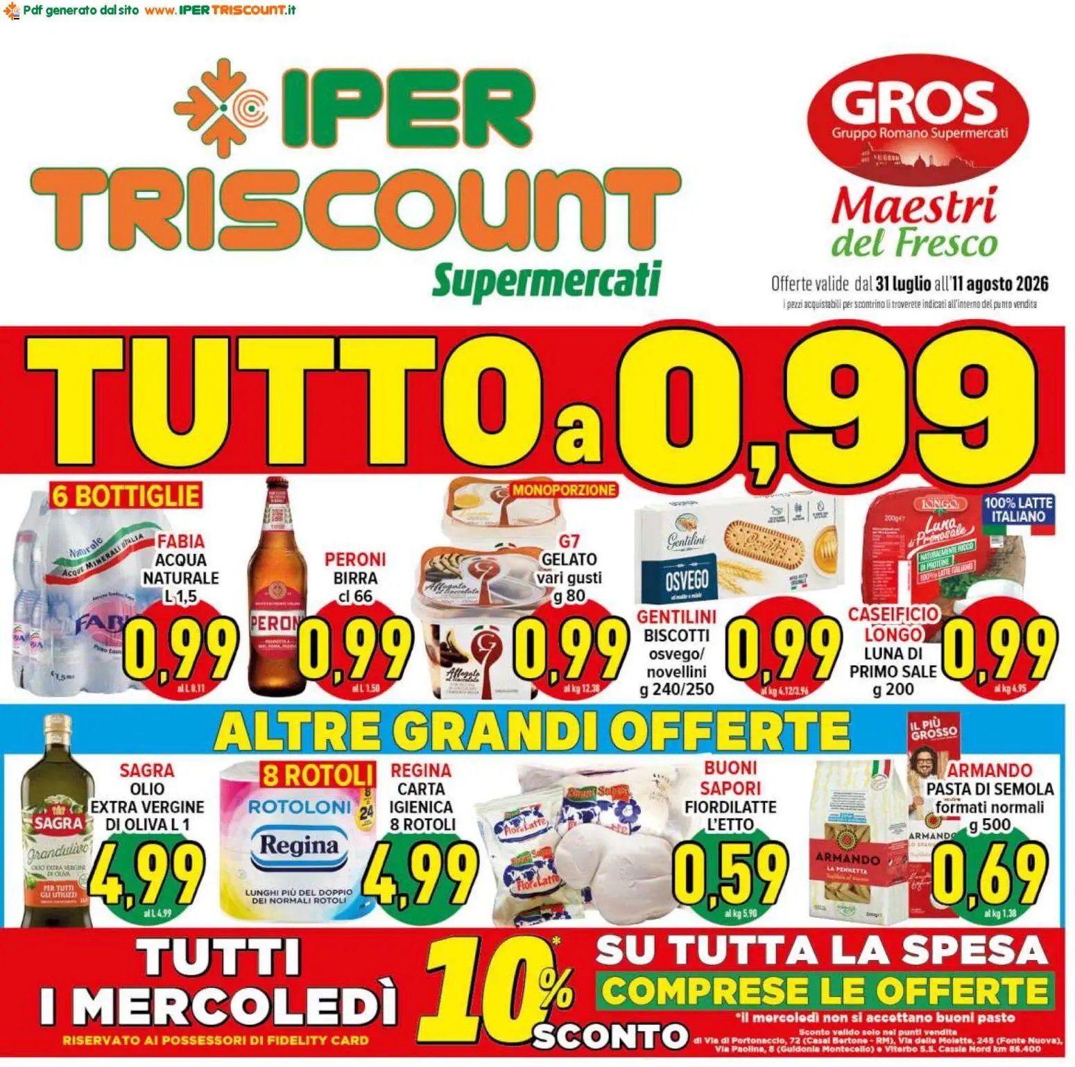 Ipertriscount volantino