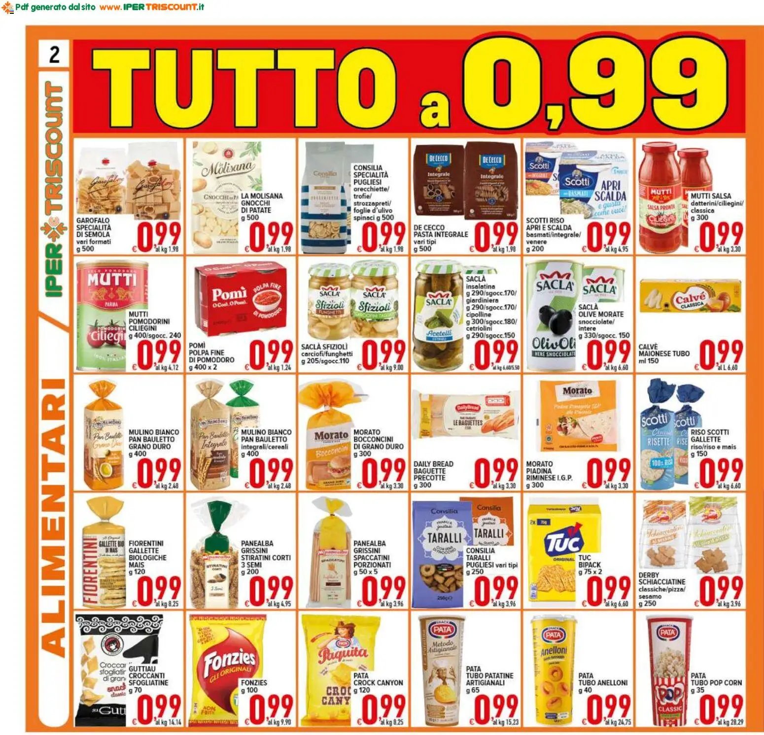 Ipertriscount volantino