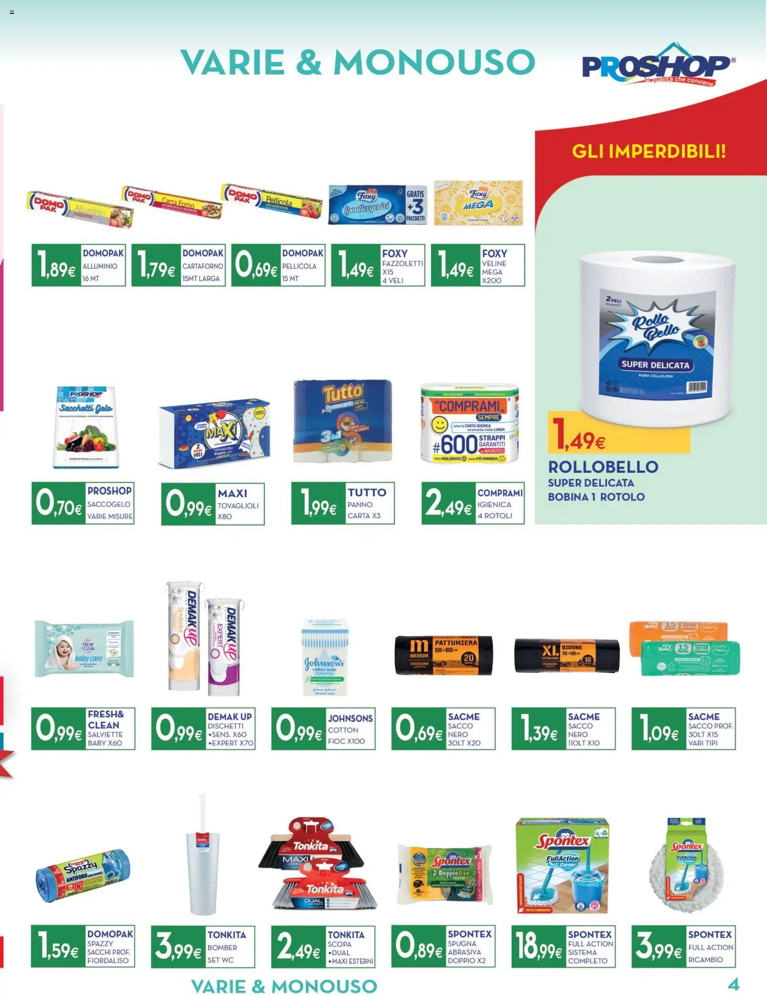 Proshop volantino