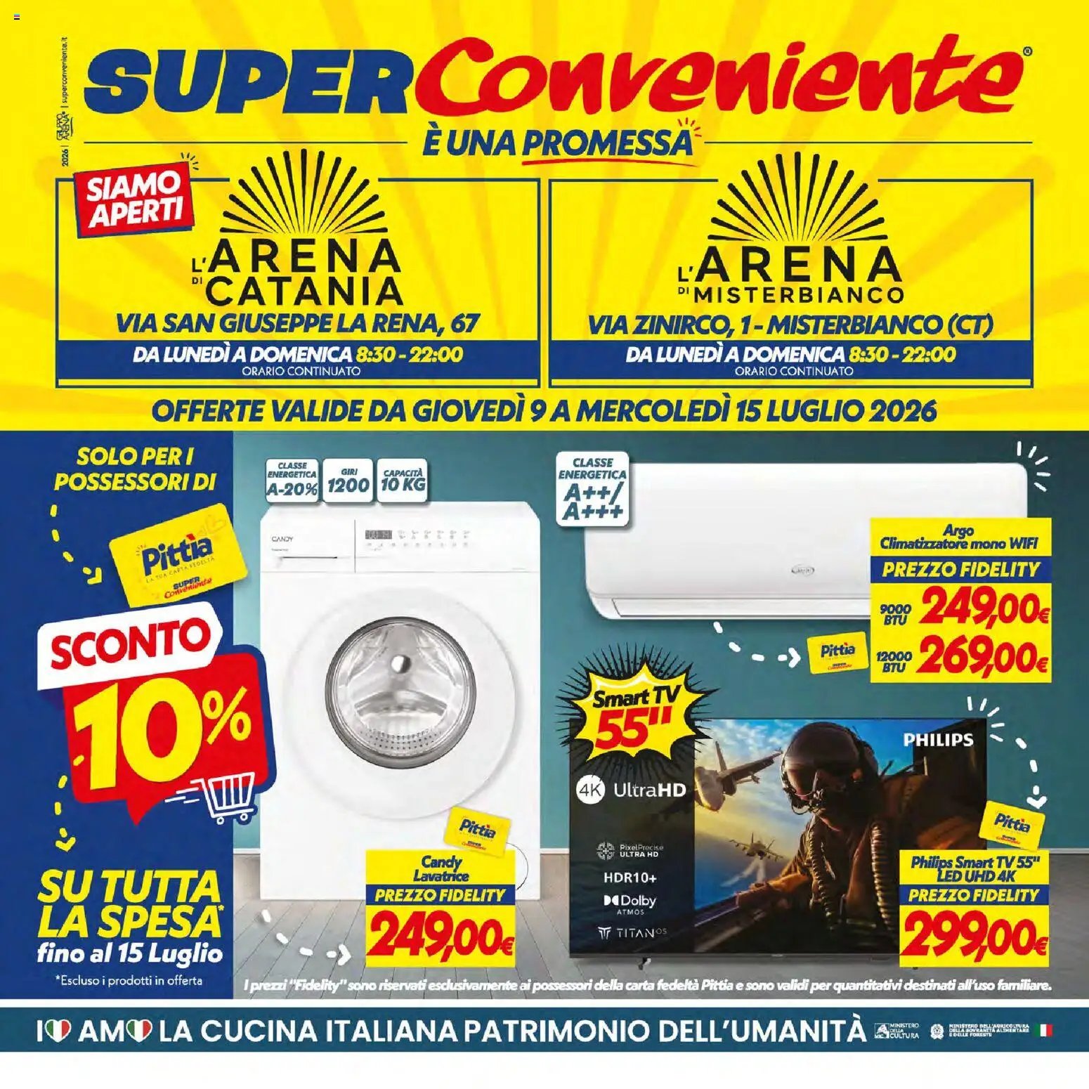 SuperConveniente volantino Misterbianco, Catania