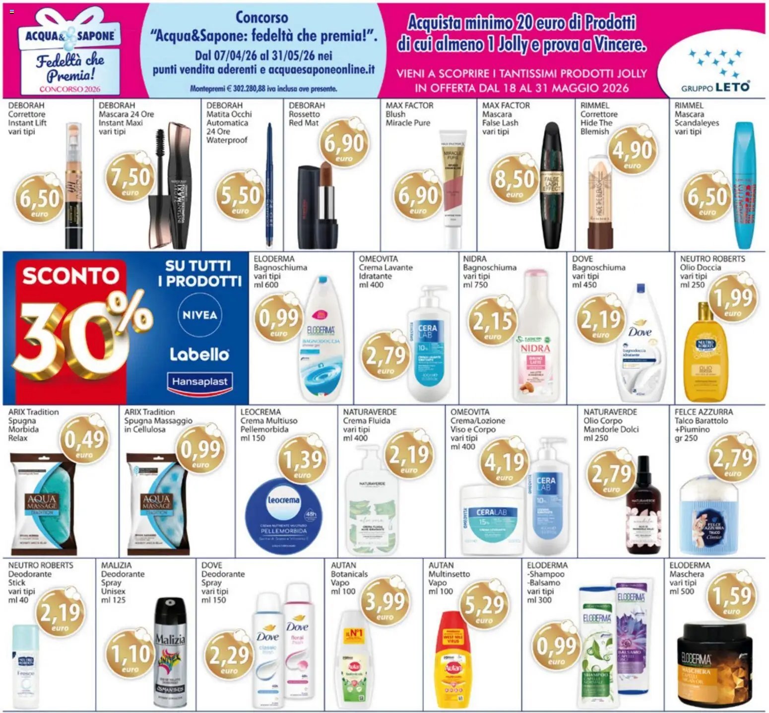 Acqua e Sapone volantino Sicilia (2026-05-18 - 2026-05-31)