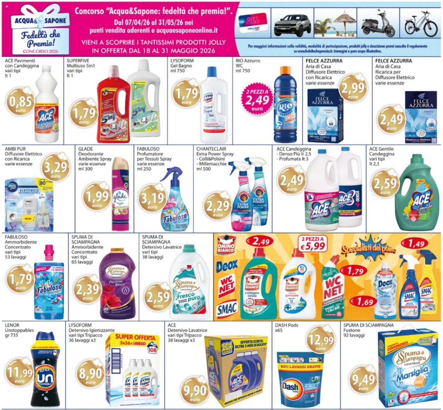 Acqua e Sapone volantino Sicilia (2026-05-18 - 2026-05-31)