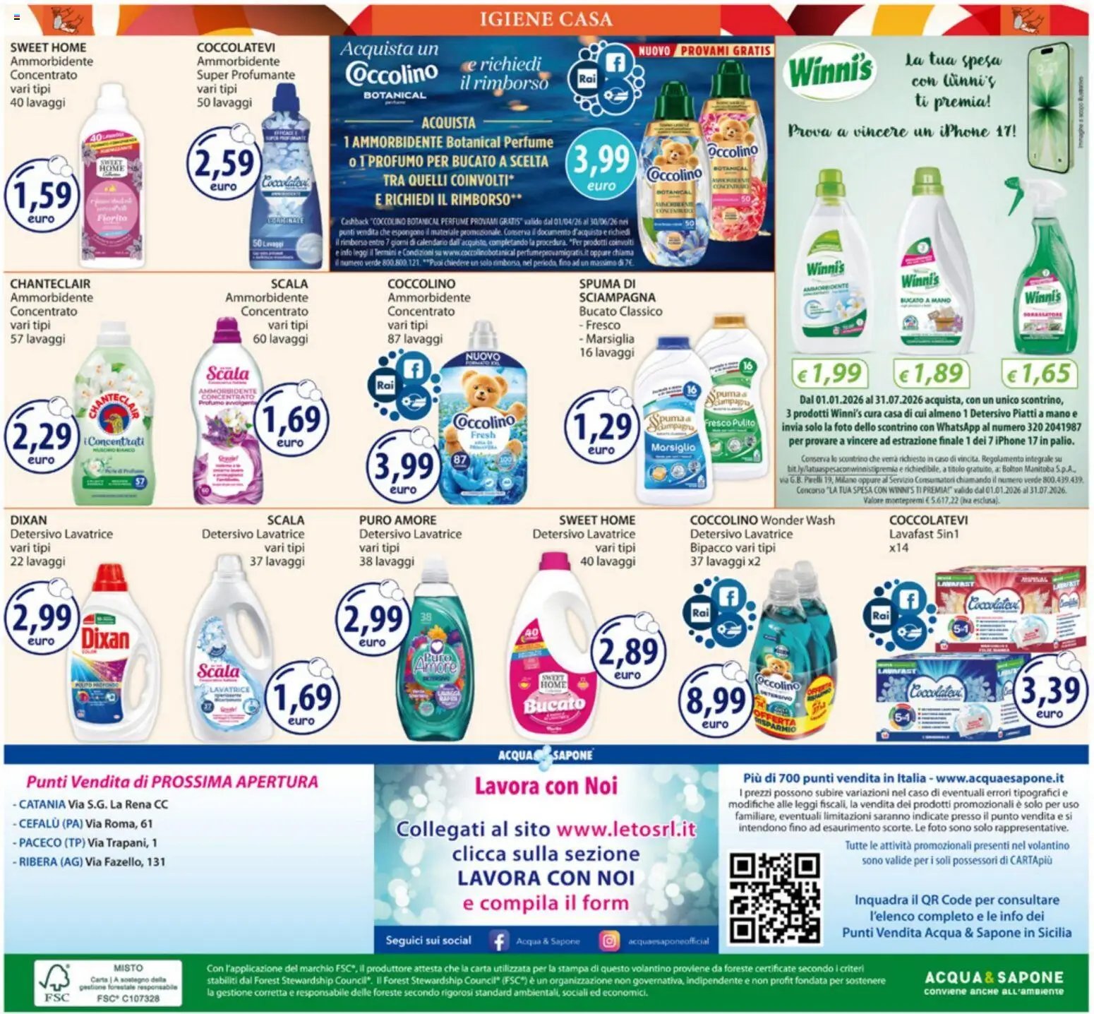 Acqua e Sapone volantino Sicilia (2026-05-18 - 2026-05-31)