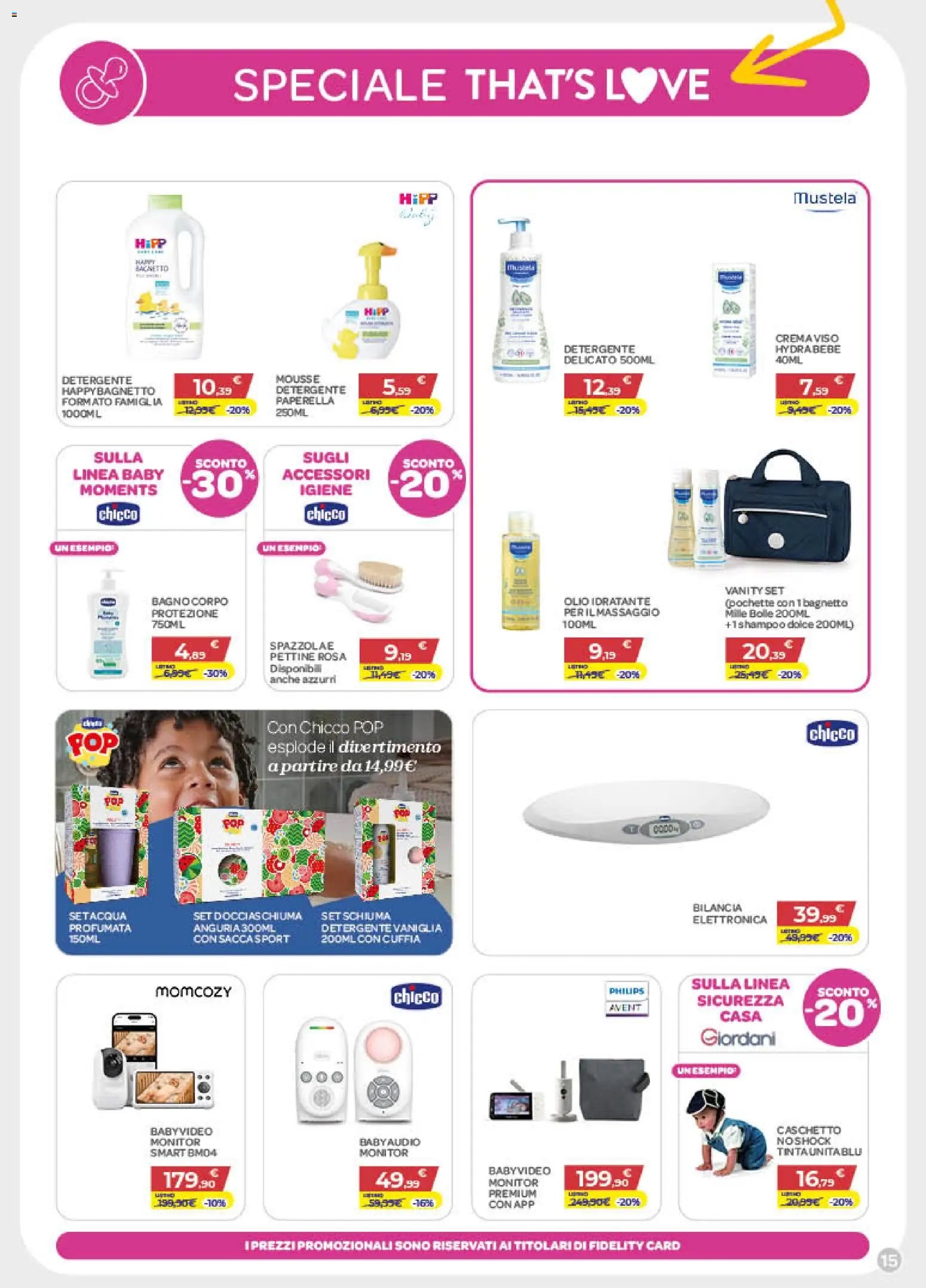 Bimbo store volantino Massafra e Gioia