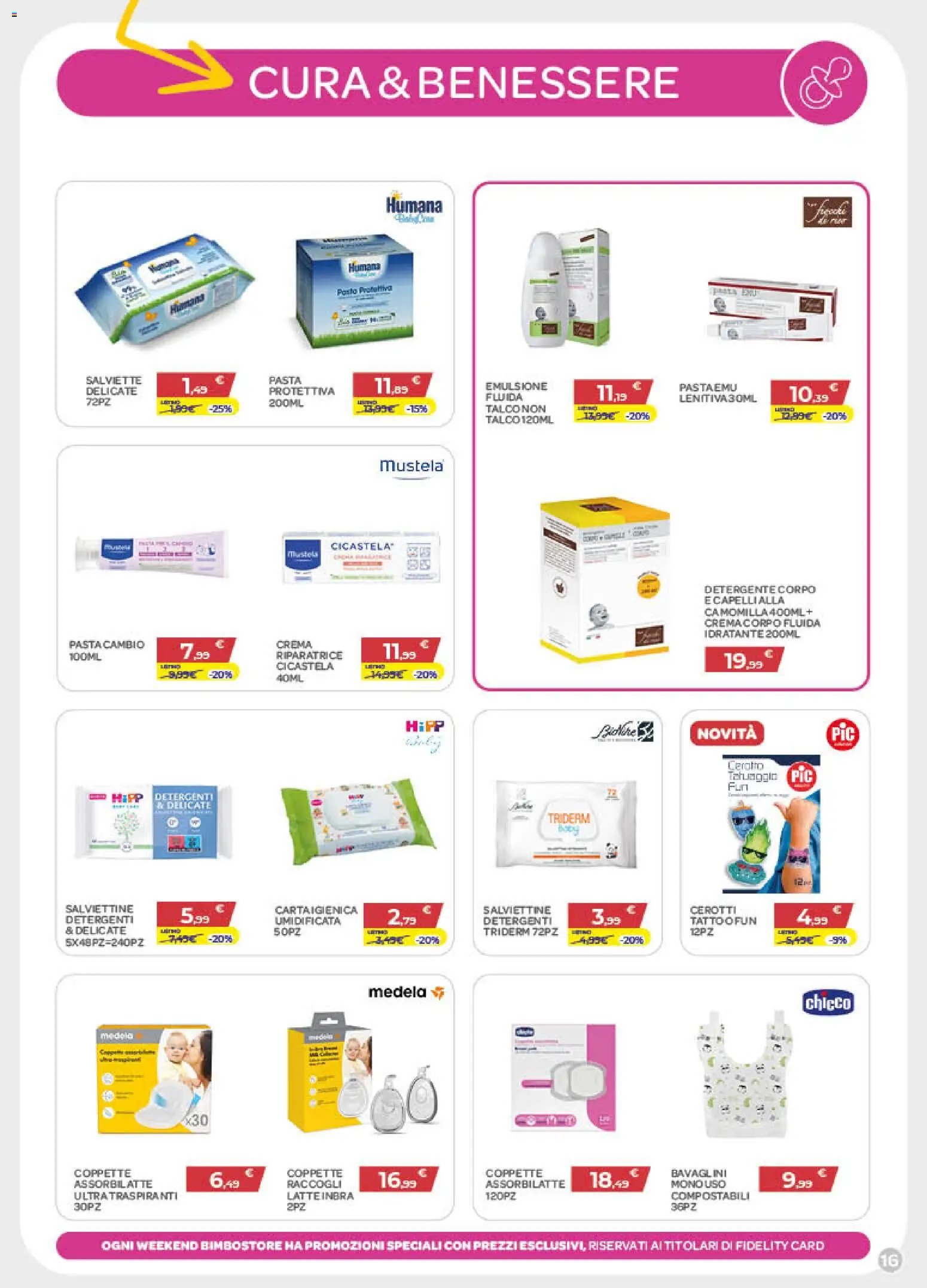 Bimbo store volantino Massafra e Gioia