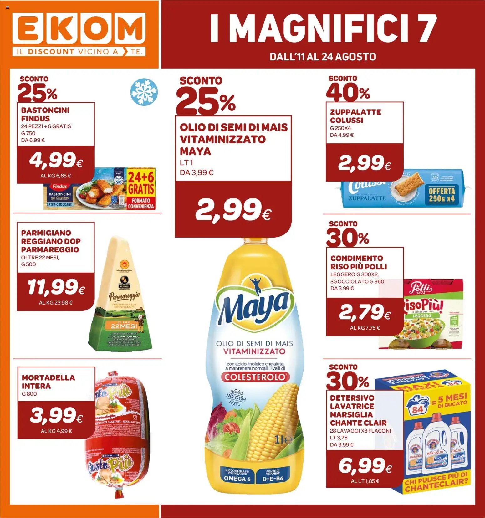 Ekom volantino Toscana
