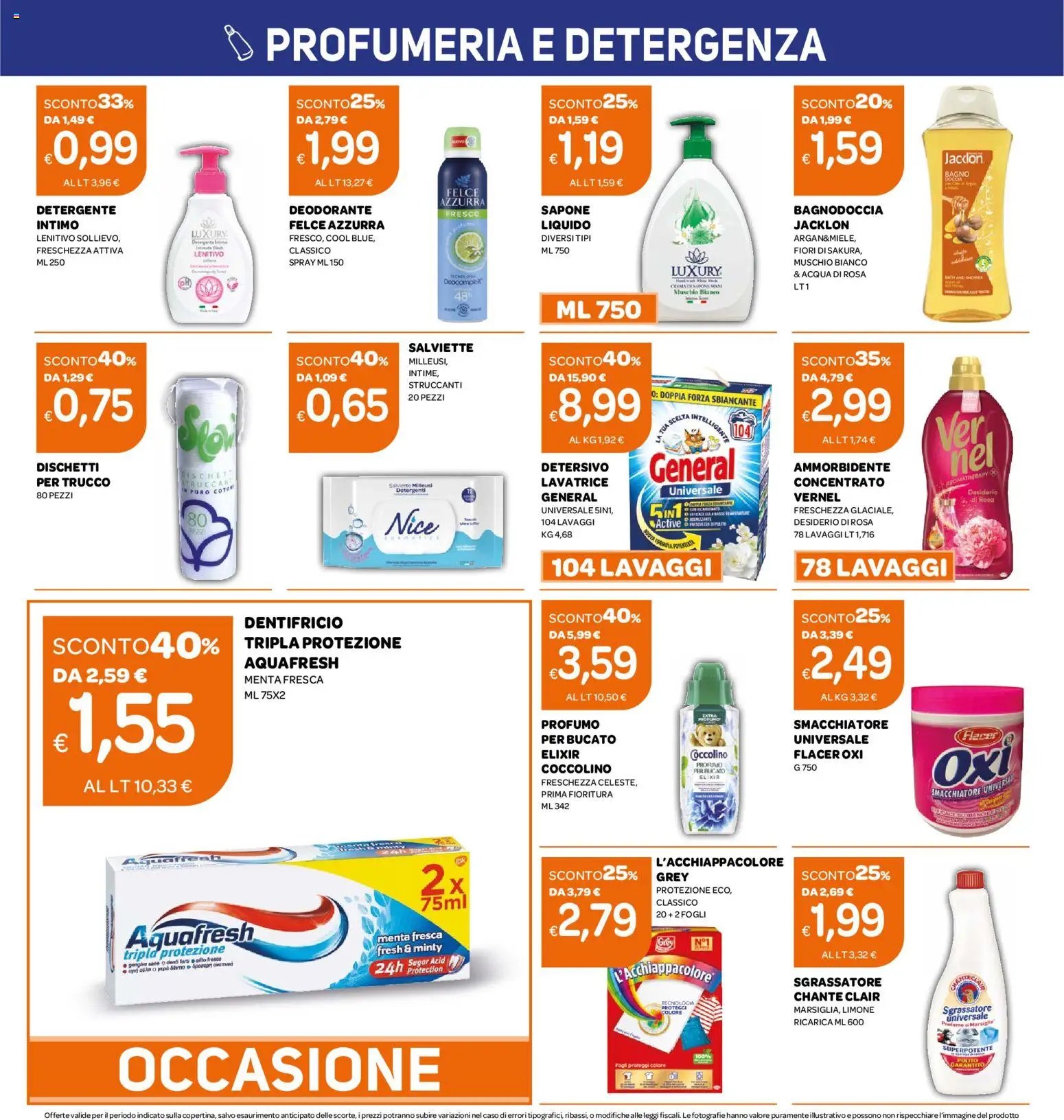 Ekom volantino Toscana